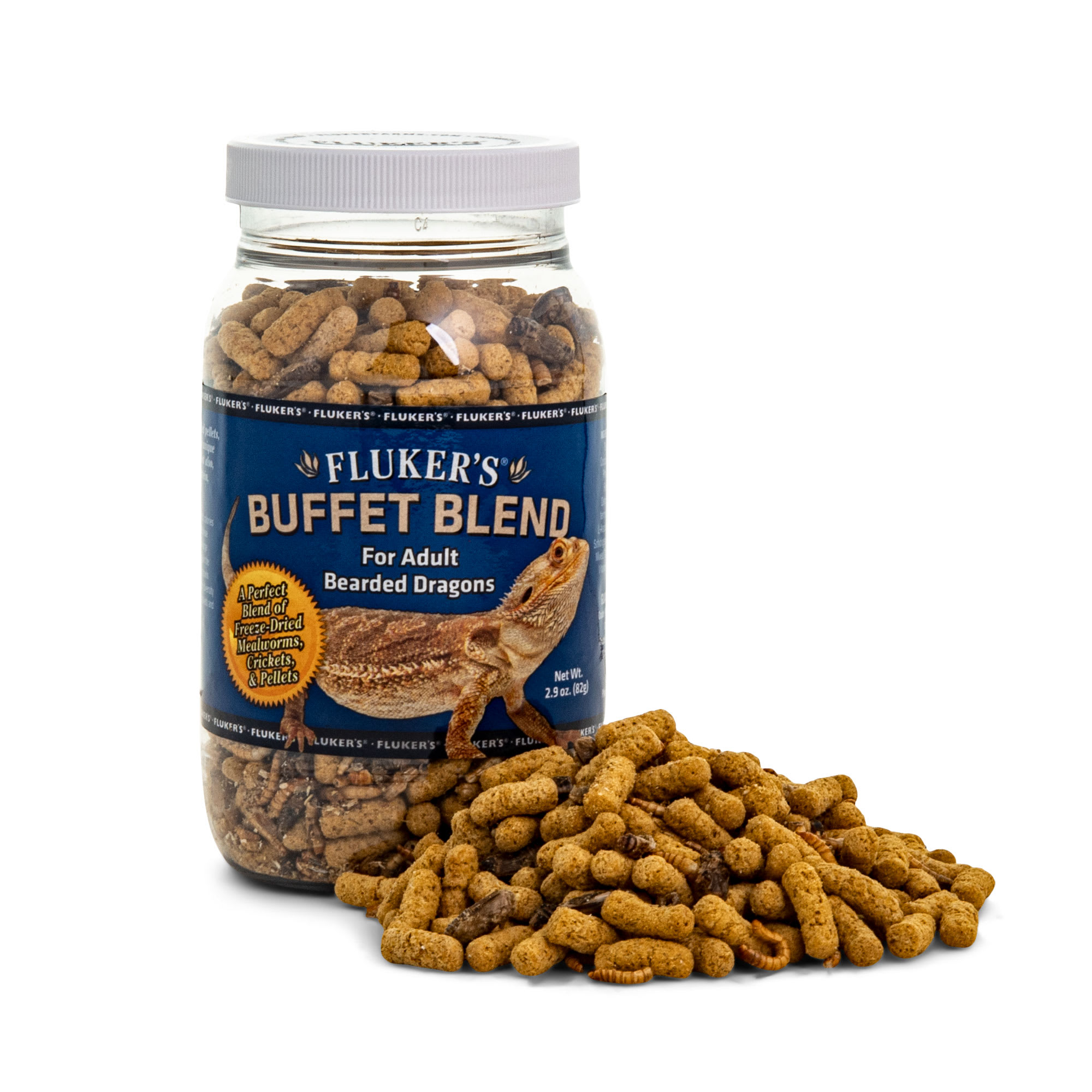 Fluker s Buffet Blend Food for Adult Bearded Dragons 2.9 oz. Petco