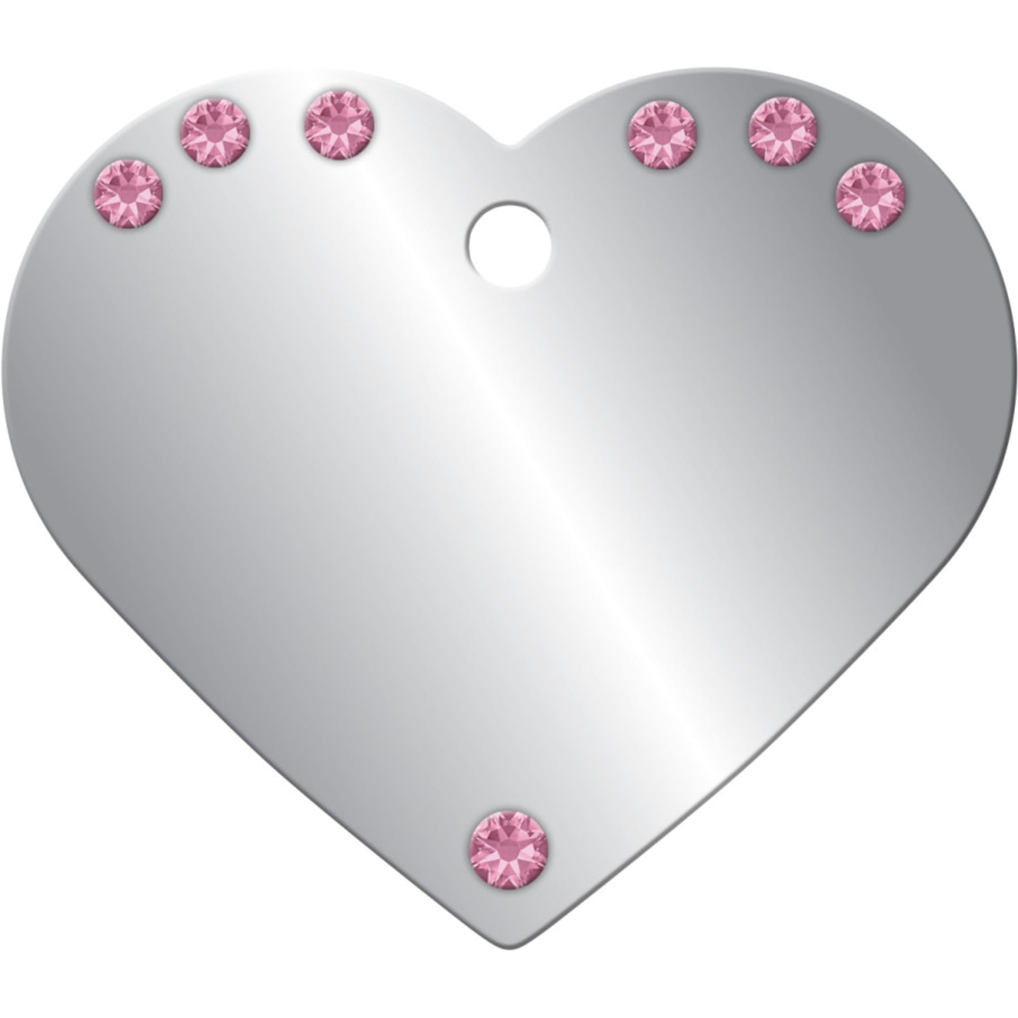 Heart dog tag best sale