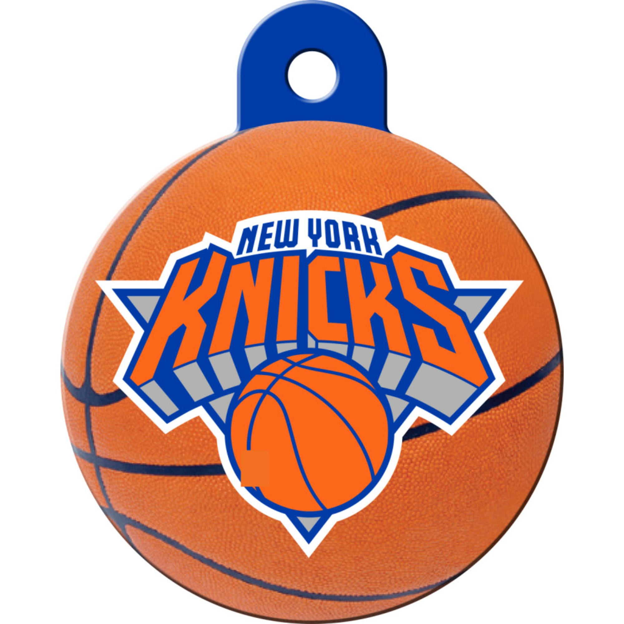 Quick-Tag New York Knicks NBA Circle Personalized Engraved Pet ID Tag