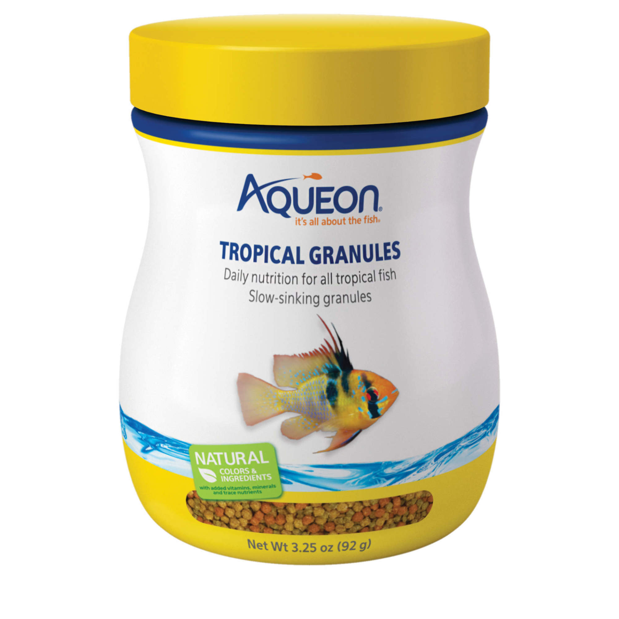 Aqueon Tropical Granules Tropical Fish Food 6.5 oz. Petco