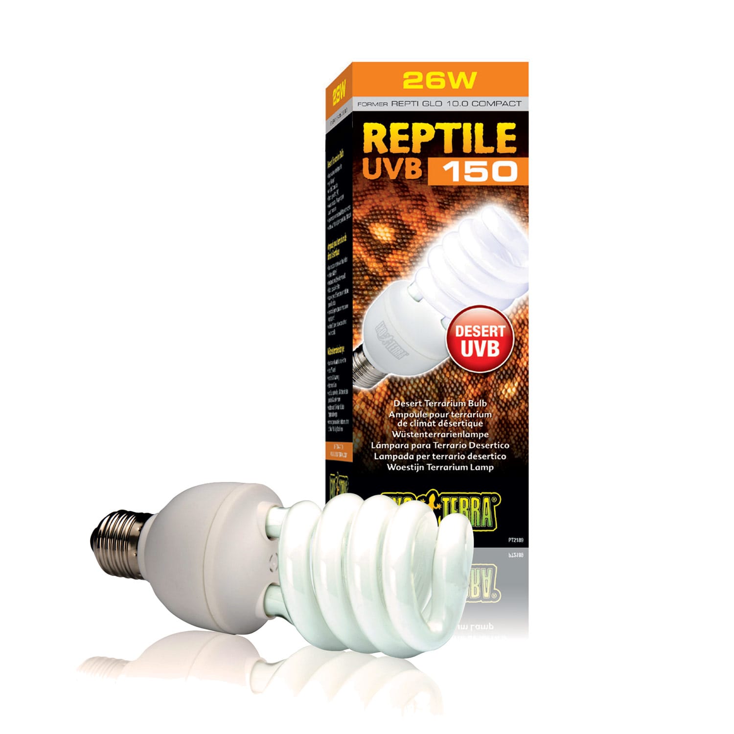 MIXJOY 100W Reptile Heat Lamp Bulb Full Spectrum UVA UVB Sun Light for Reptile and Amphibian Use 