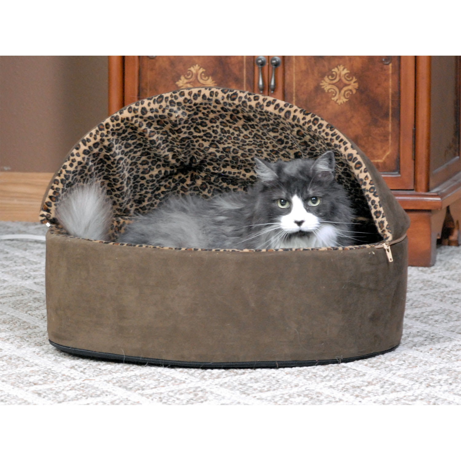 heated animal bed