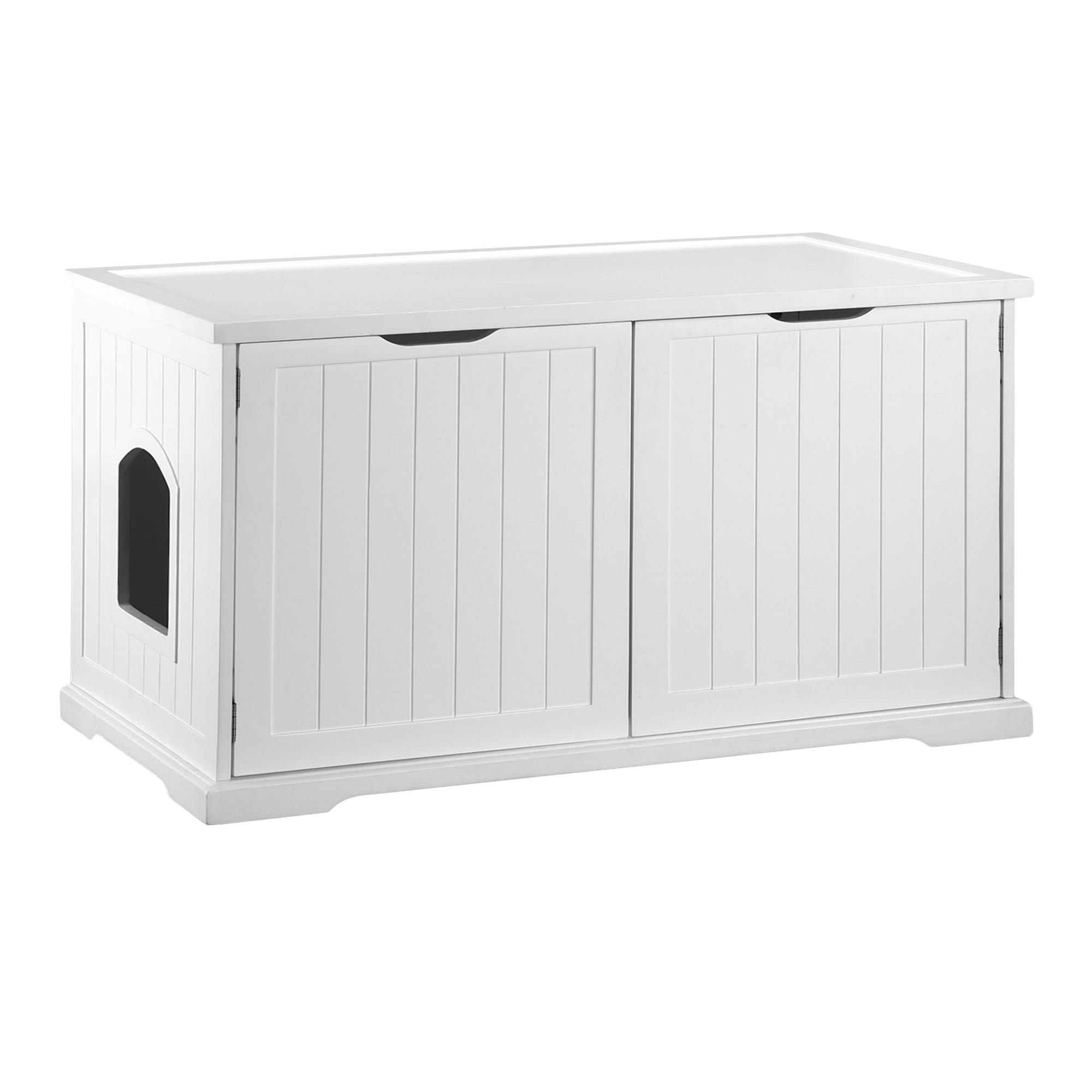 Cat deals litter bench