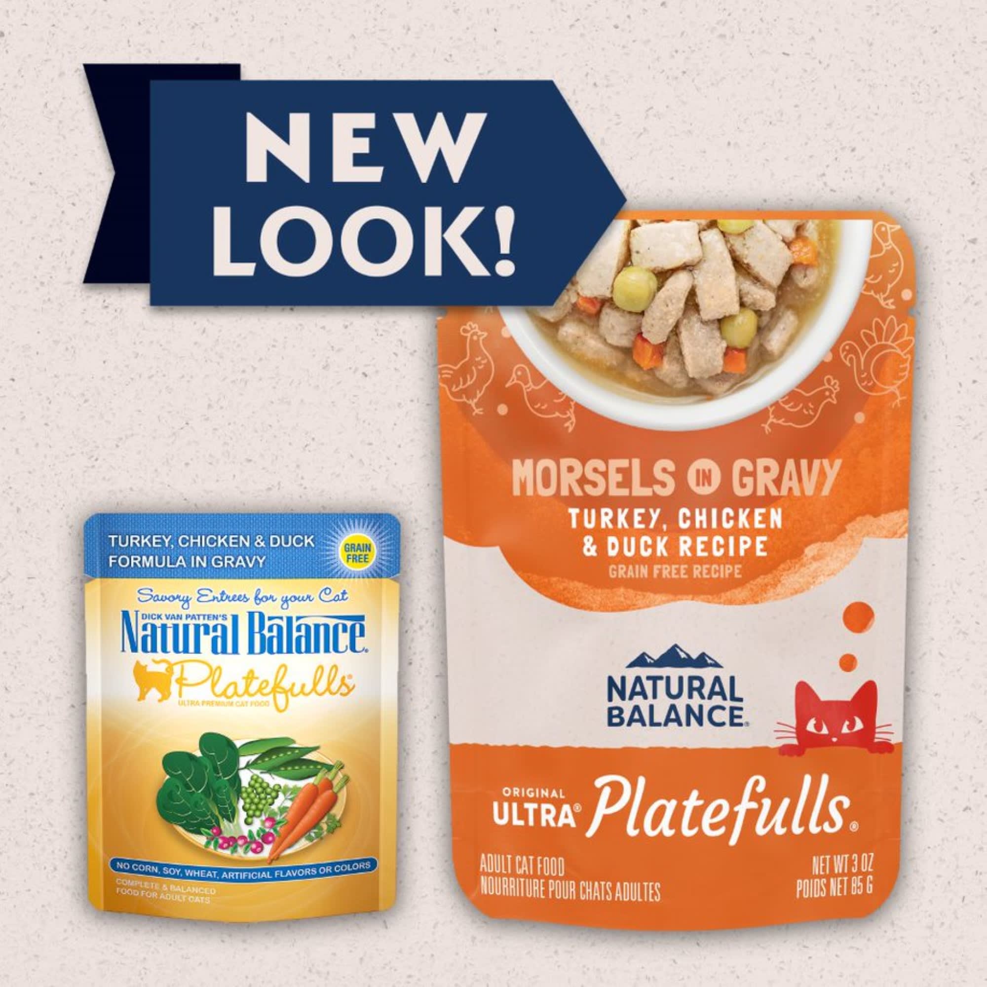 Natural Balance Platefulls Turkey Chicken Duck Formula in Gravy