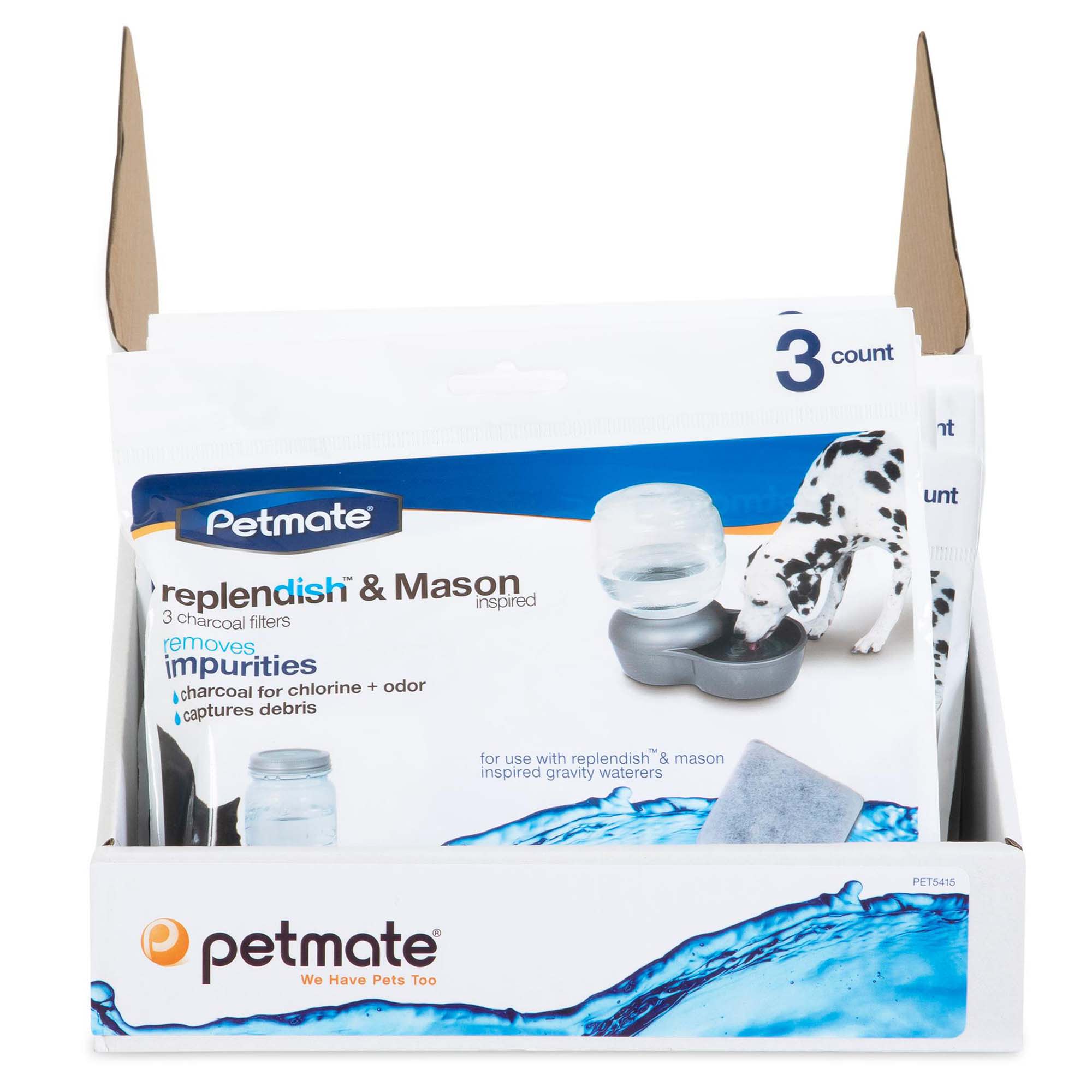 Petmate mason outlet replendish waterer