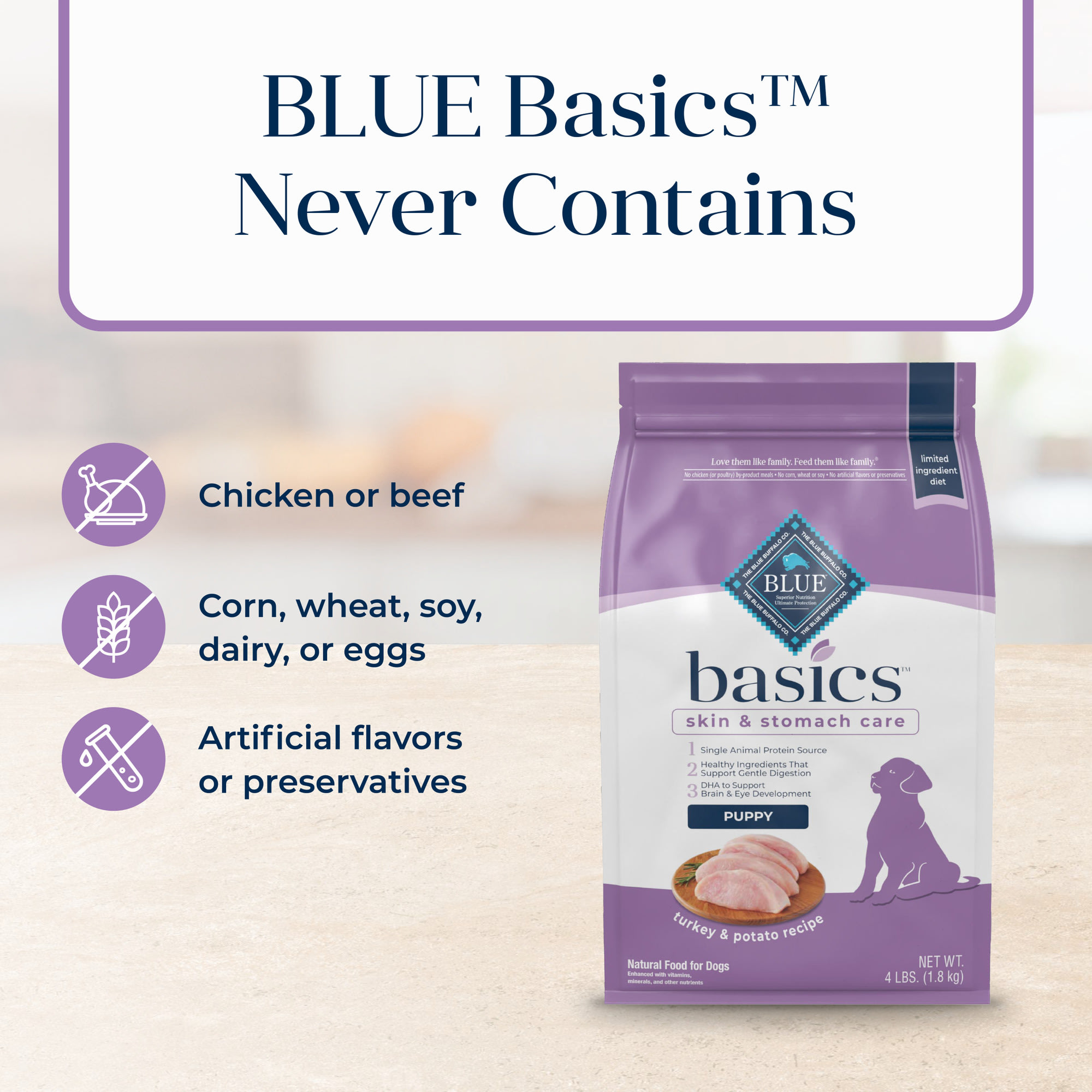 Potato Recipe Blue Buffalo Limited Ingredient Small Breed BLUE