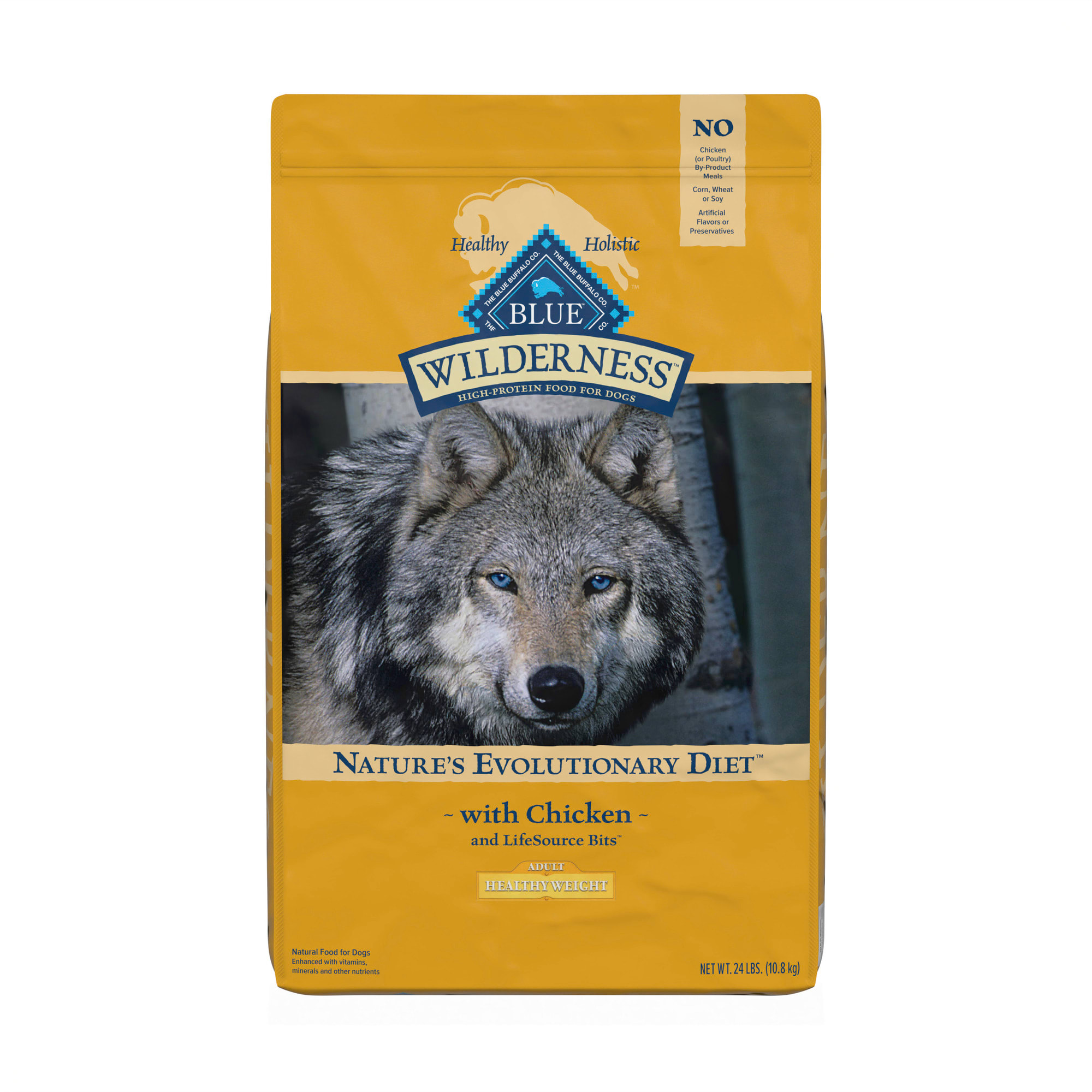 what is a wolf grain diet