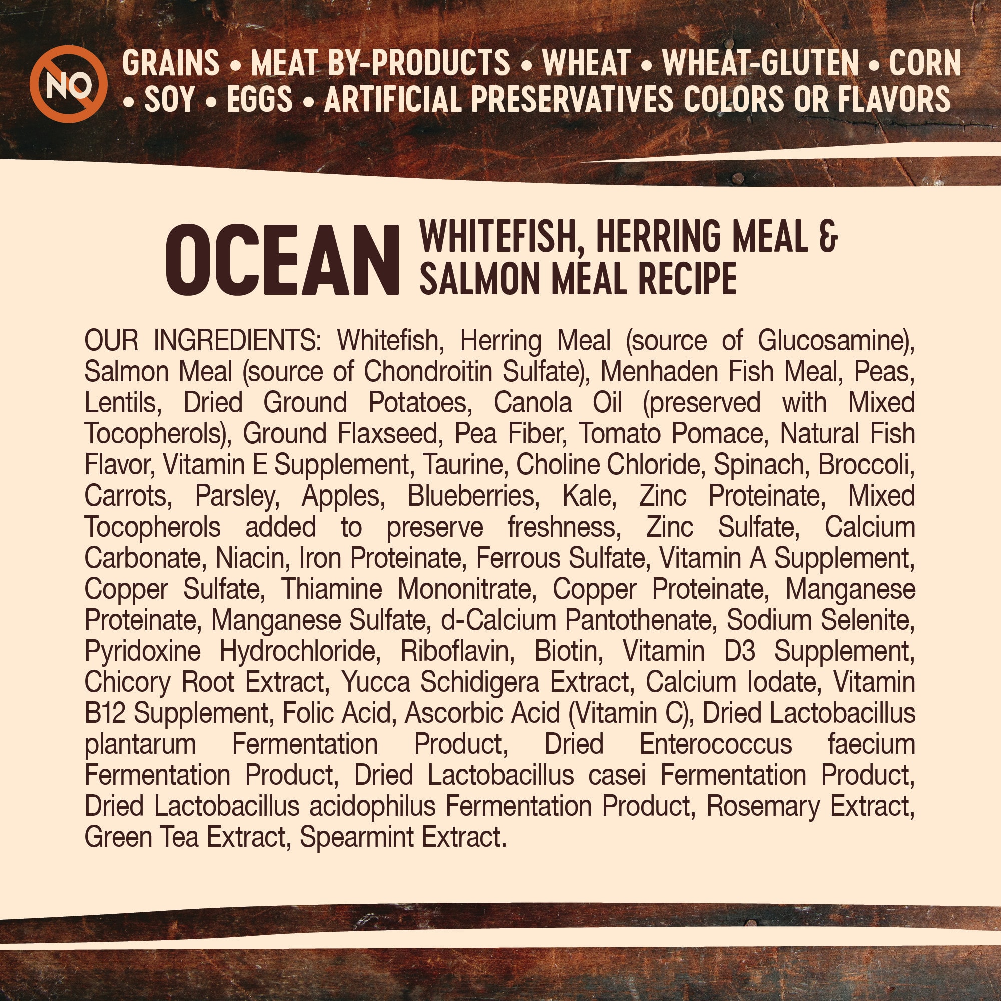 Wellness Core Natural Grain Free Ocean Whitefish Herring and Salmon Recipe Dry Dog Food 4 lb