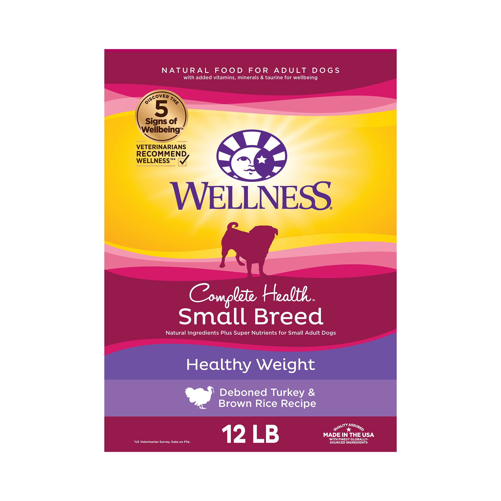 Wellness Complete Health Natural Small Breed Healthy Weight Recipe