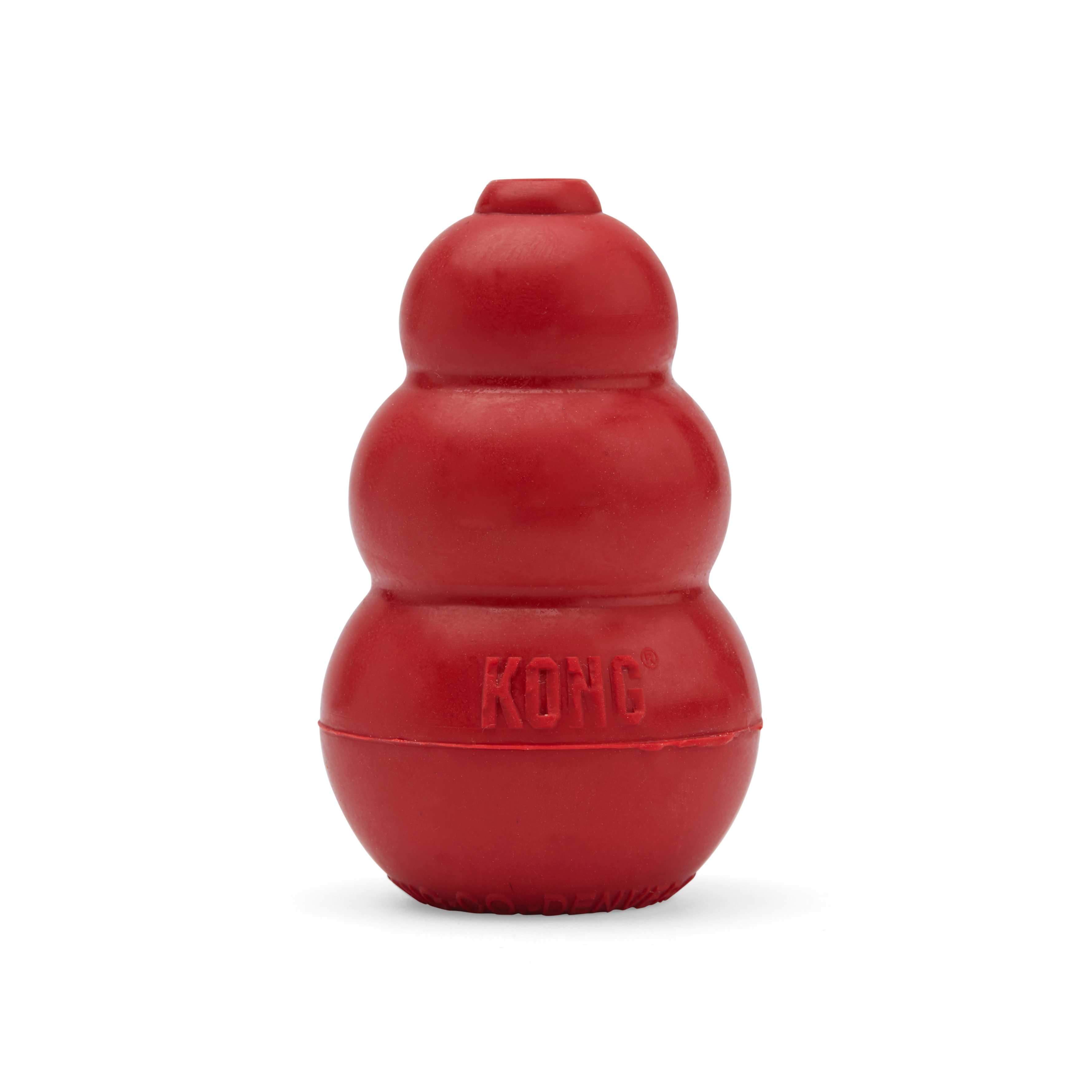 ULTIMATE Kong Bundle - Kong Dog Toy Classic Bundled with Kong Easy Treat  (Peanut Butter Flavor)