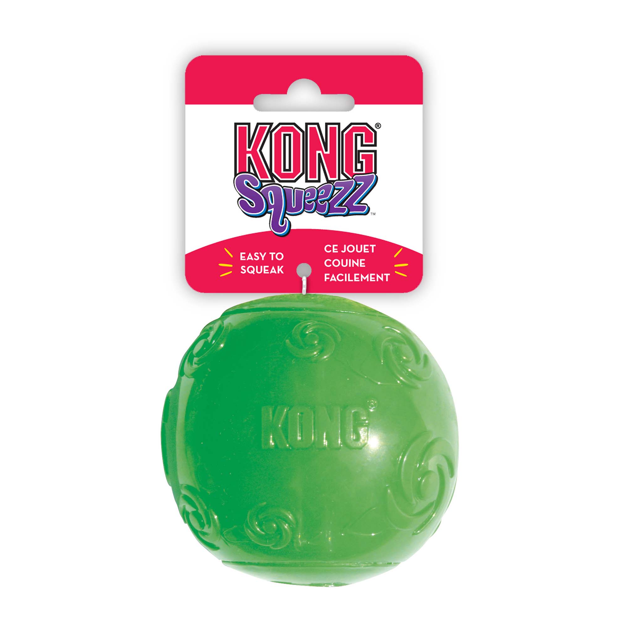 Green ball 2025 dog toy