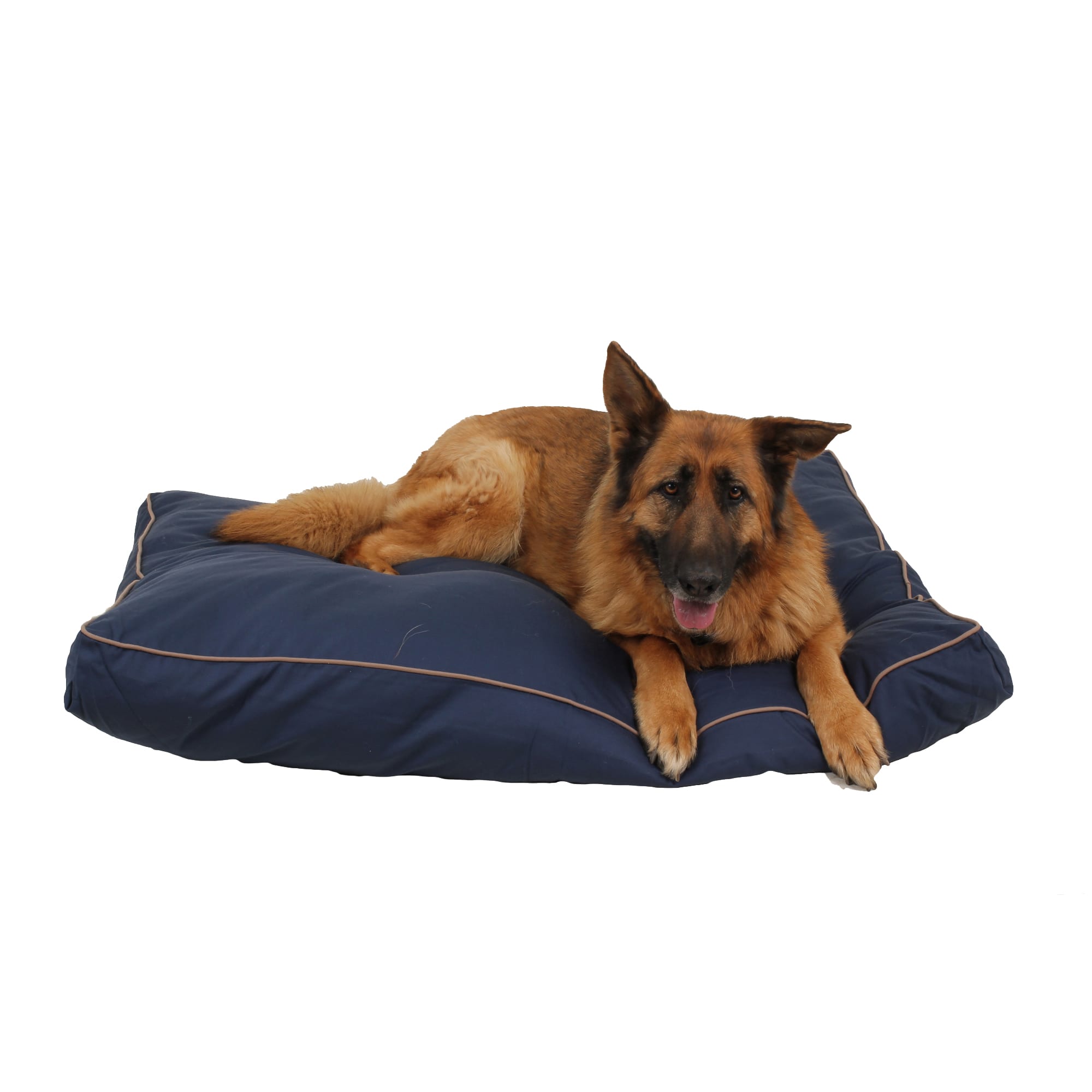 Carolina Pet Company Indoor Outdoor Jamison Faux Gusset Dog Bed, 54" L
