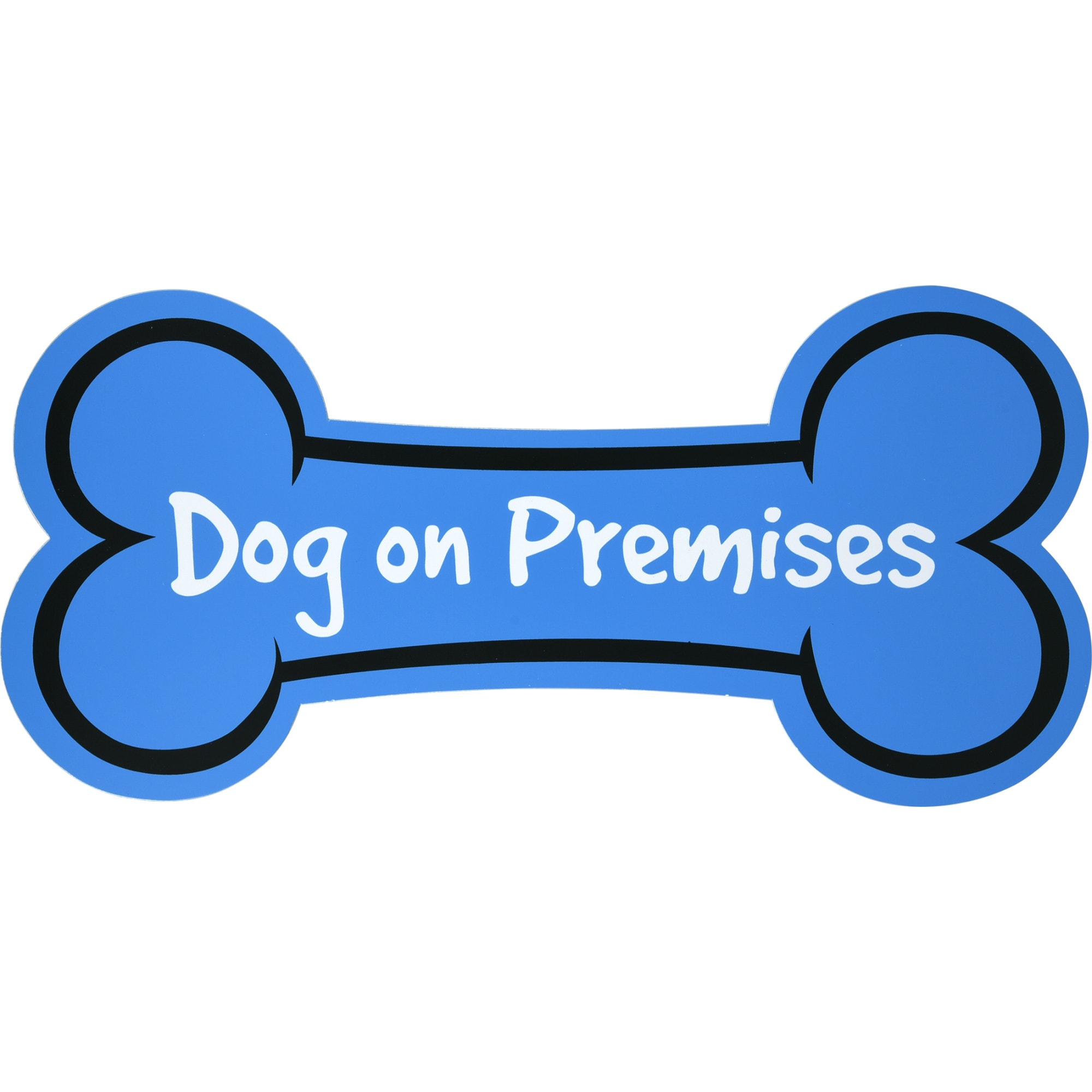 14.5/" L X 7/" H Dog on Premises Hillman Sign Center