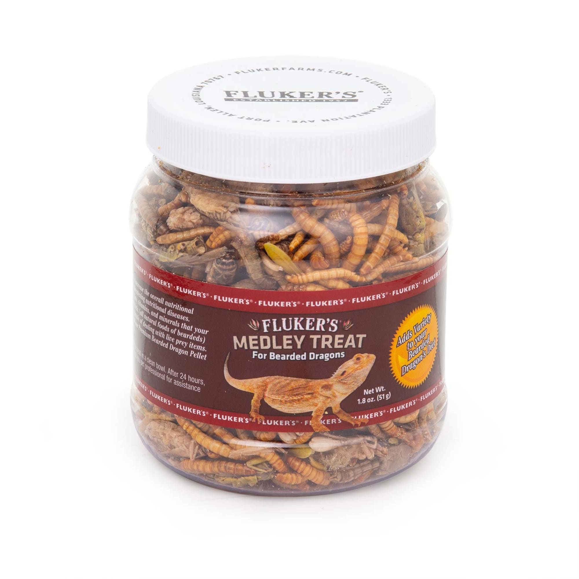 Fluker s Medley Treat for Bearded Dragons 1.8 oz. Petco