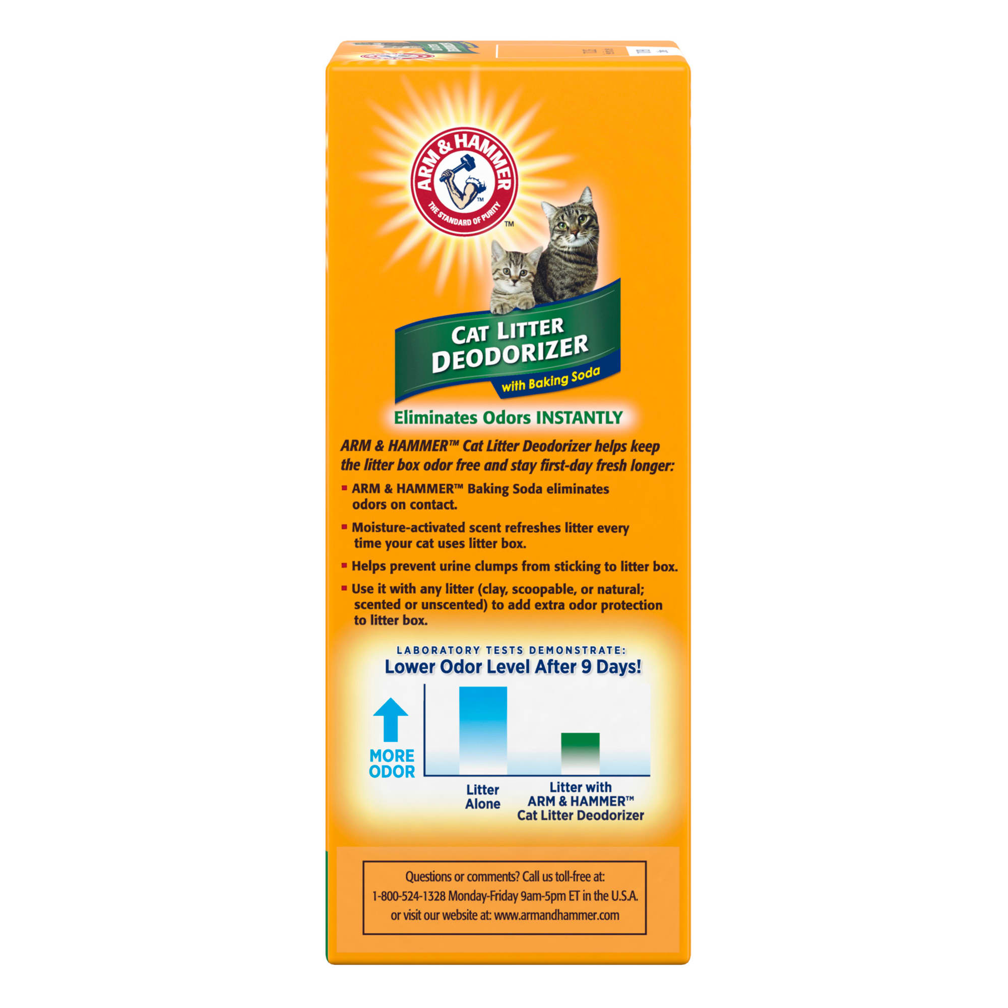 Arm and hammer cat litter deodorizer powder best sale