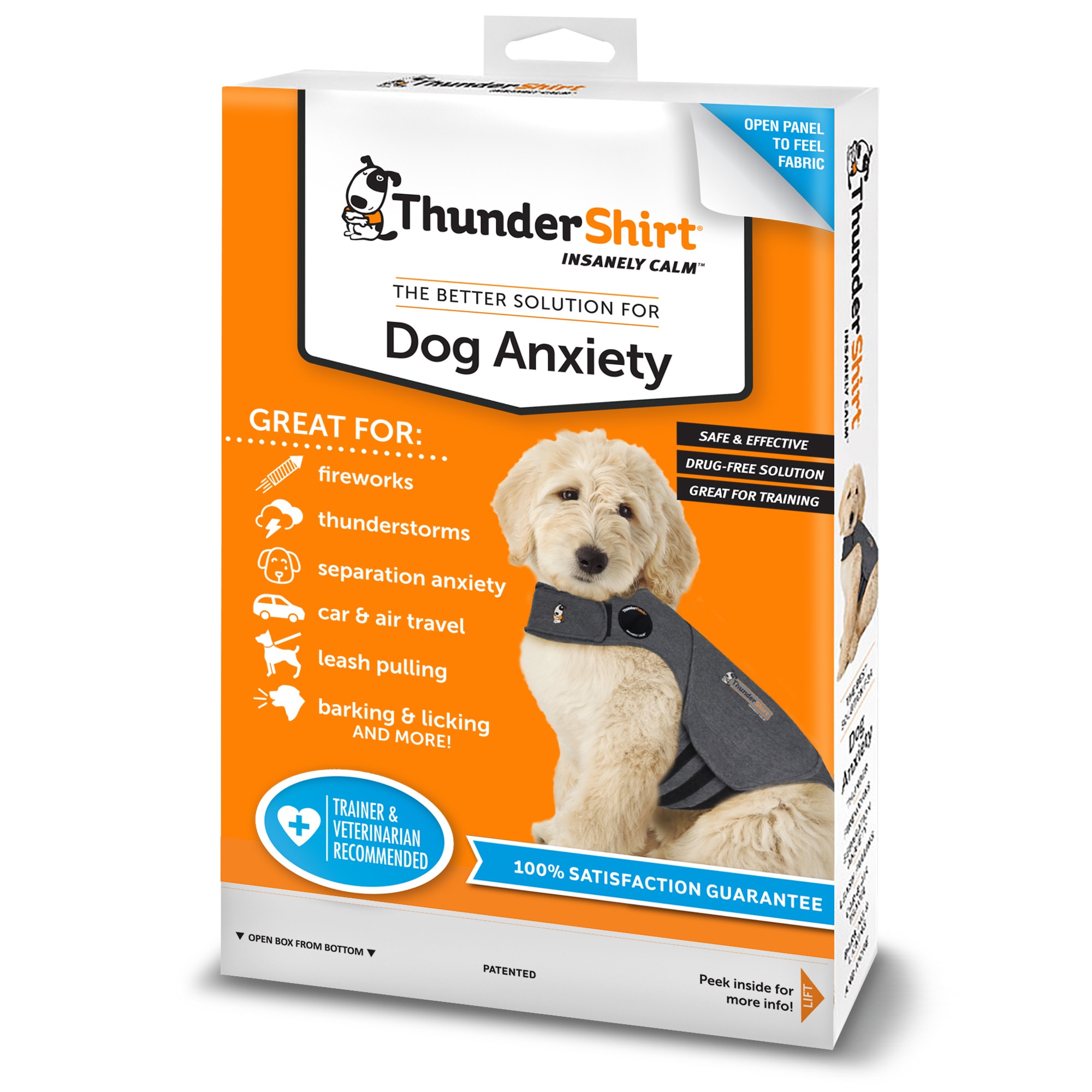 MLB Houston Astros Dog Anxiety Shirt Calming Soothing Solution Vest, for  Dogs & Cats with Anxiety, Fears, Fireworks, Loud Noises, Dark, Lonely Keeps