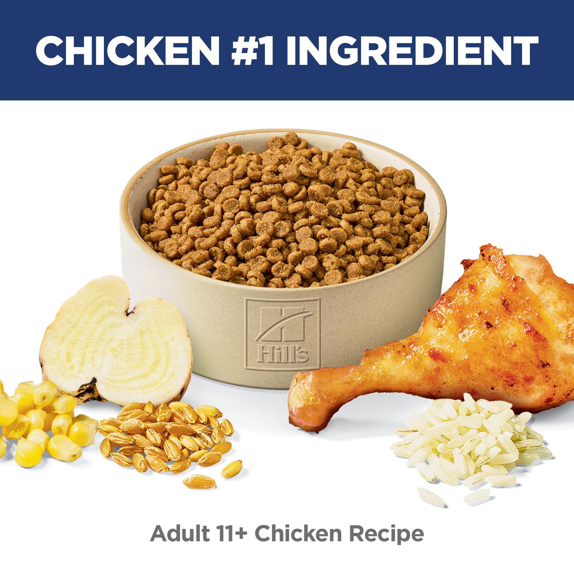 Hill's Science Diet Senior 11+ Chicken Recipe Cat Food, lbs