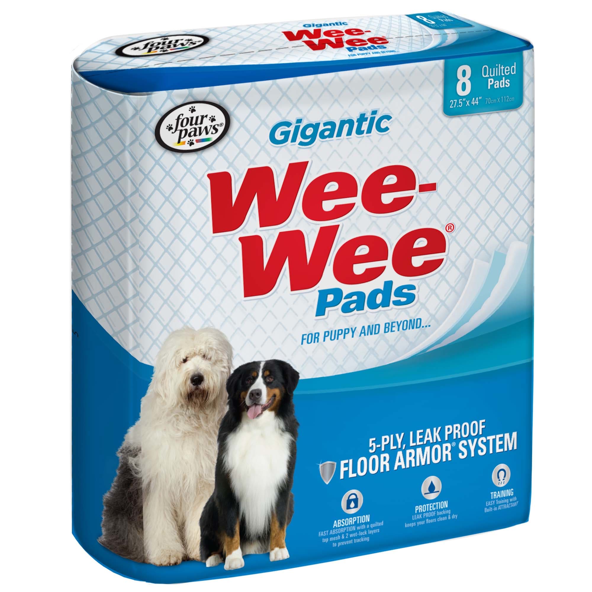 Doggie wee wee outlet pads