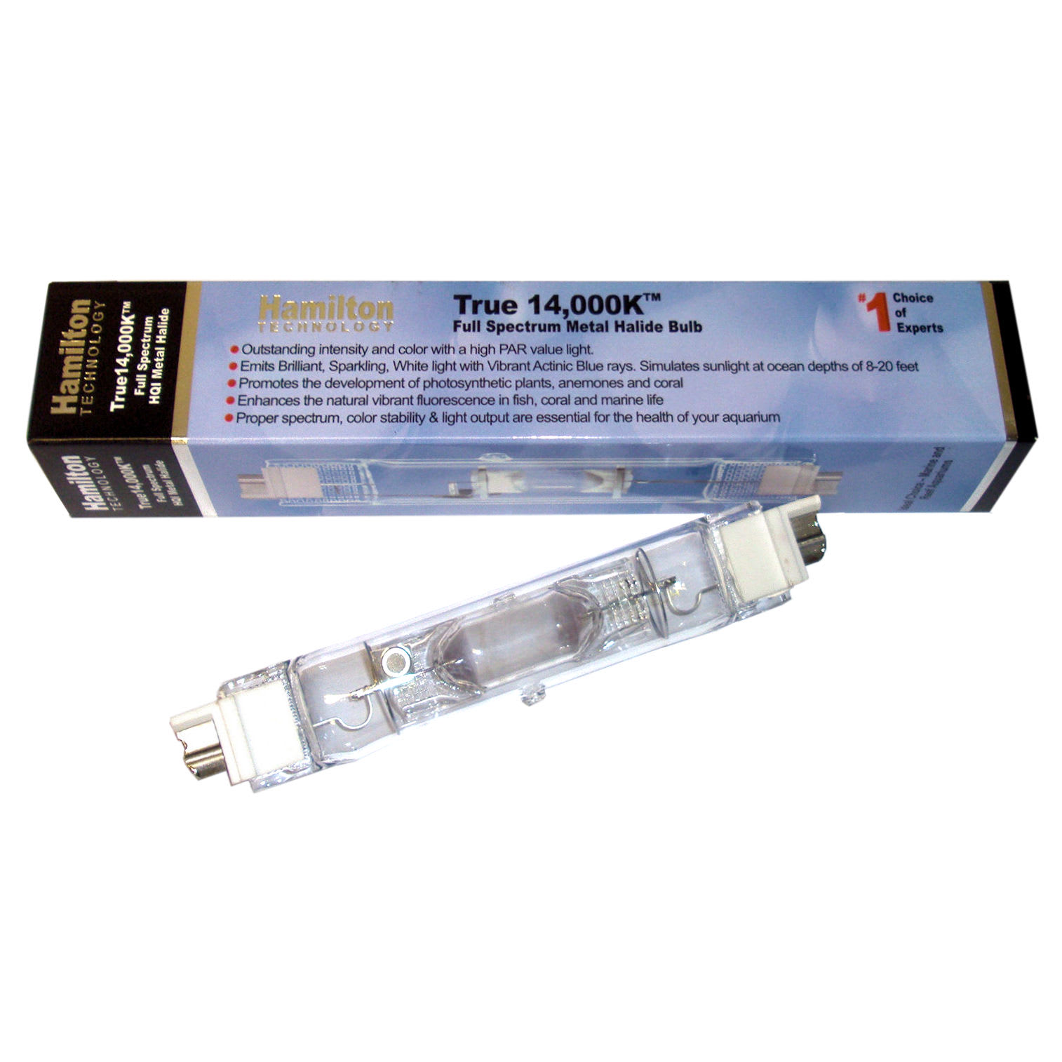 UPC 816006014282 product image for Hamilton Technology Metal Halide HQI 250W 14,000K Double Ended Aquarium Light Bu | upcitemdb.com