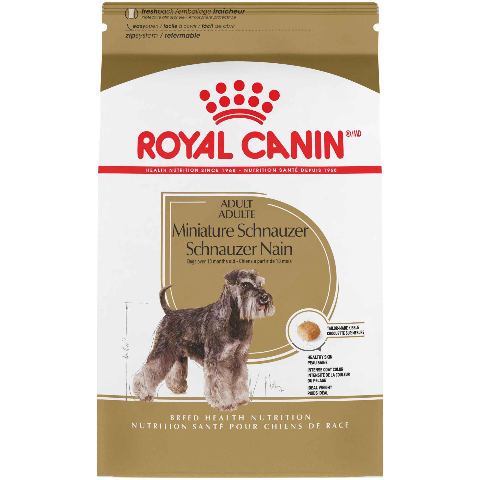 best dog food for miniature schnauzer puppy