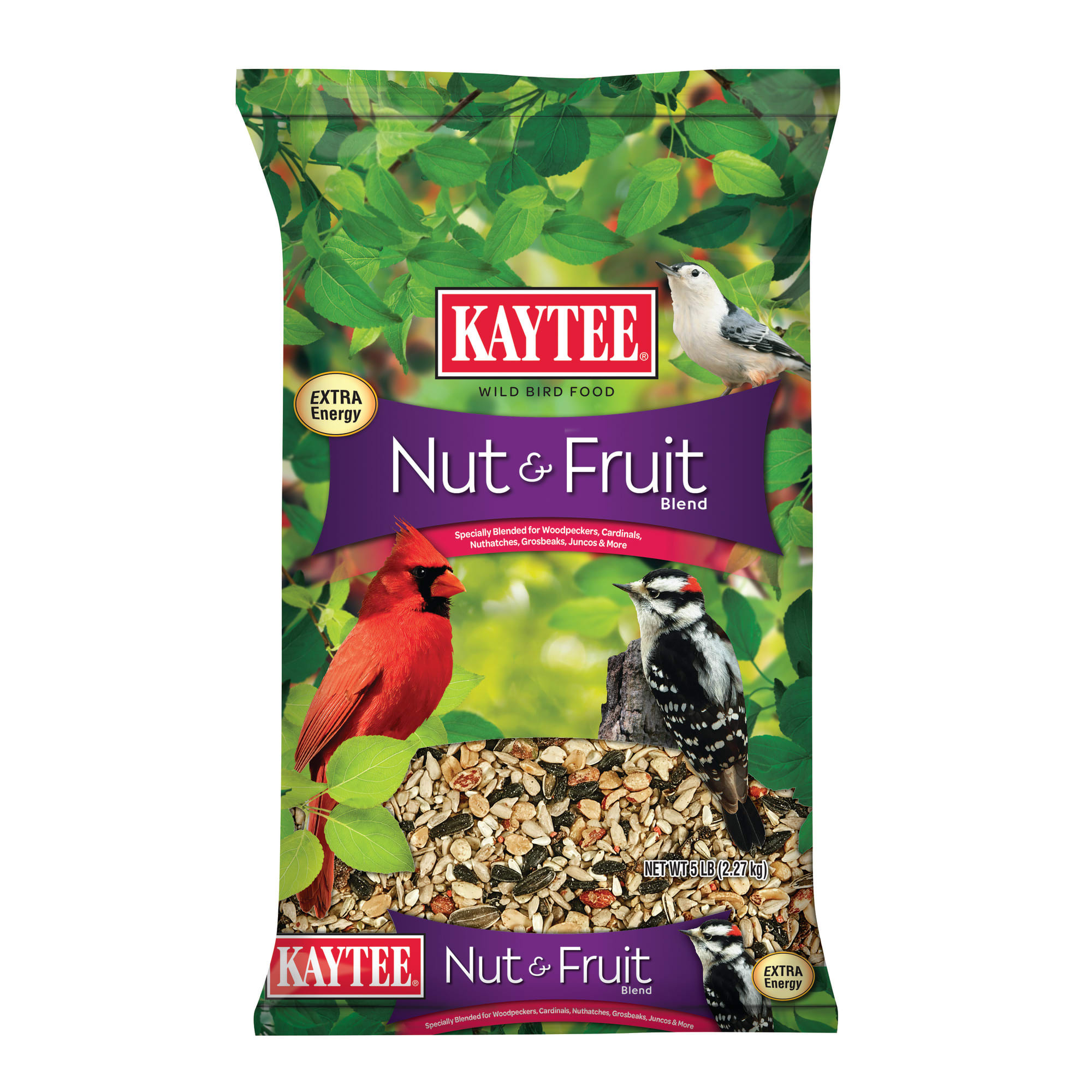 Kaytee Nut & Fruit Blend Wild Bird Food, 5 lbs. | Petco