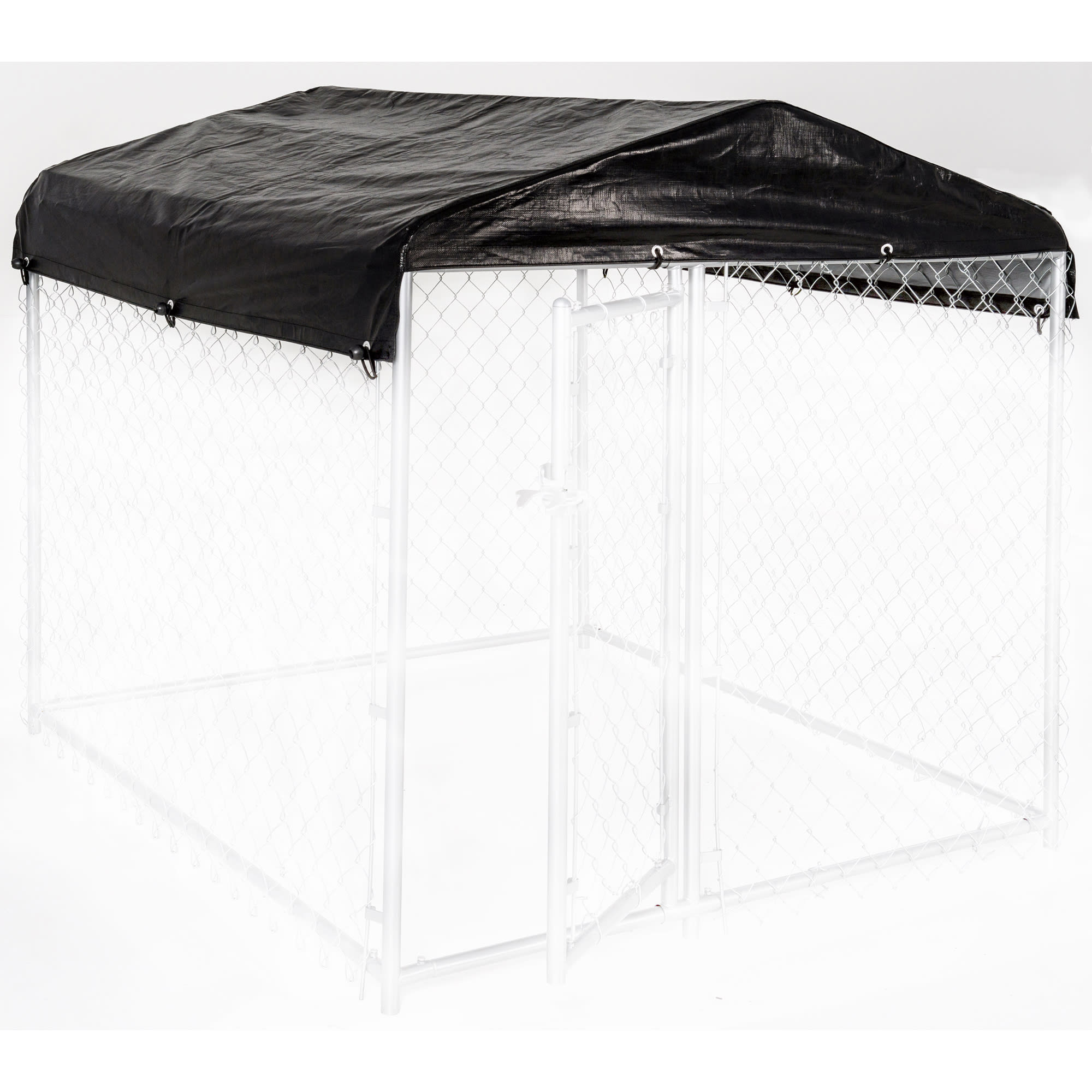 Lucky Dog Standard Kennel Cover Roof Frame for Dog Kennels 5 L X 5 W