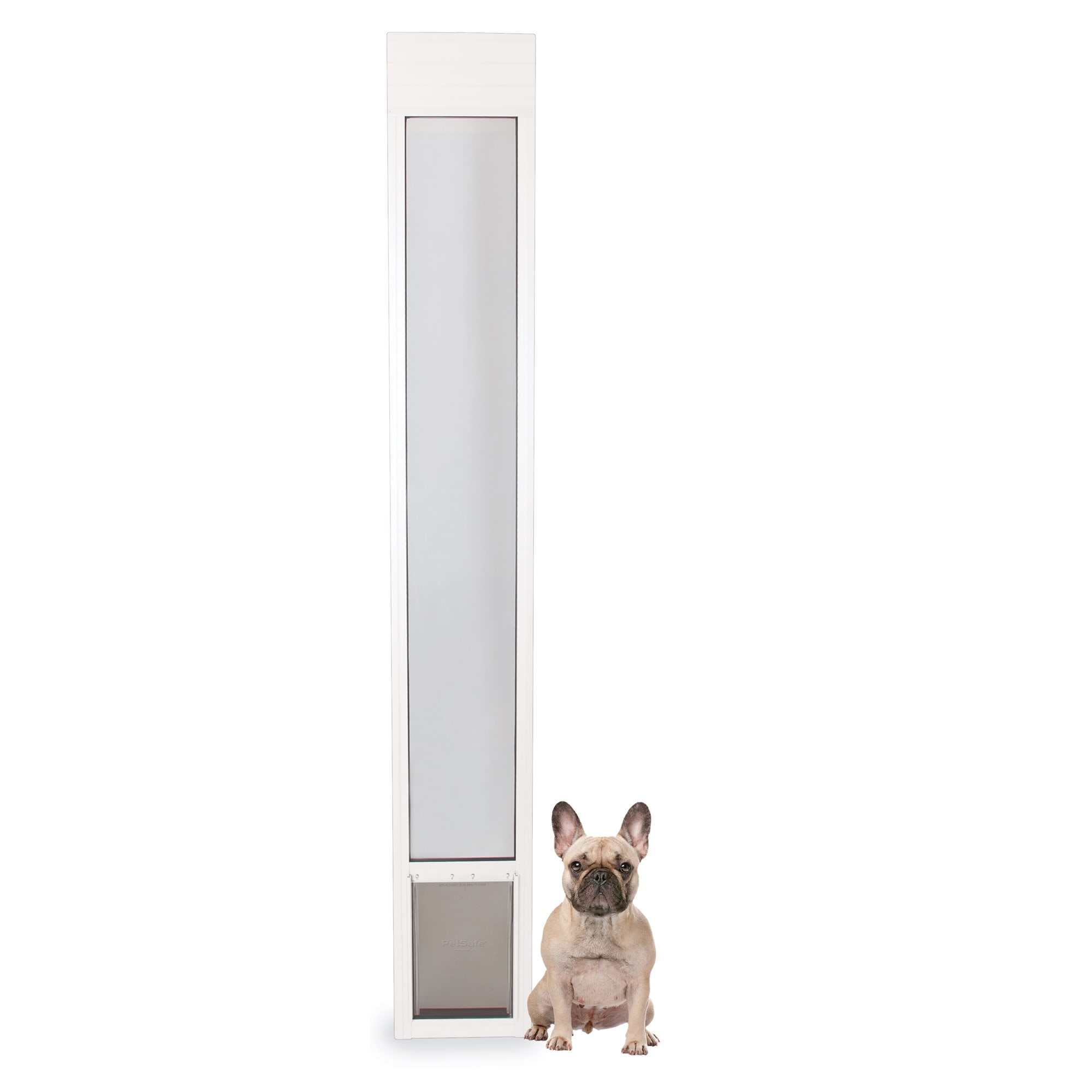 PetSafe Sliding Glass Pet Door for Dogs and Cats - Medium - White