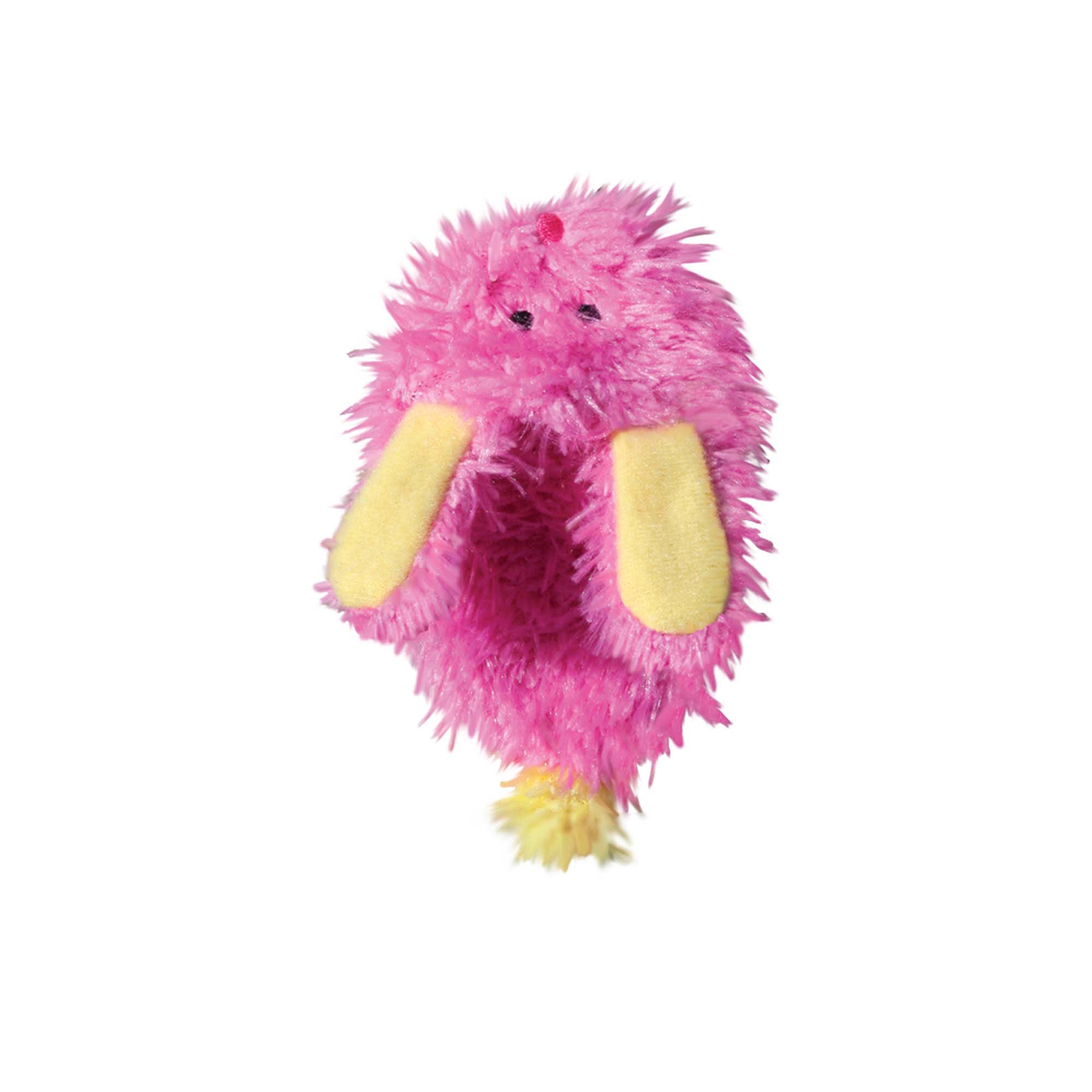 KONG Softies Fuzzy Bunny Cat Toy, Color Varies 