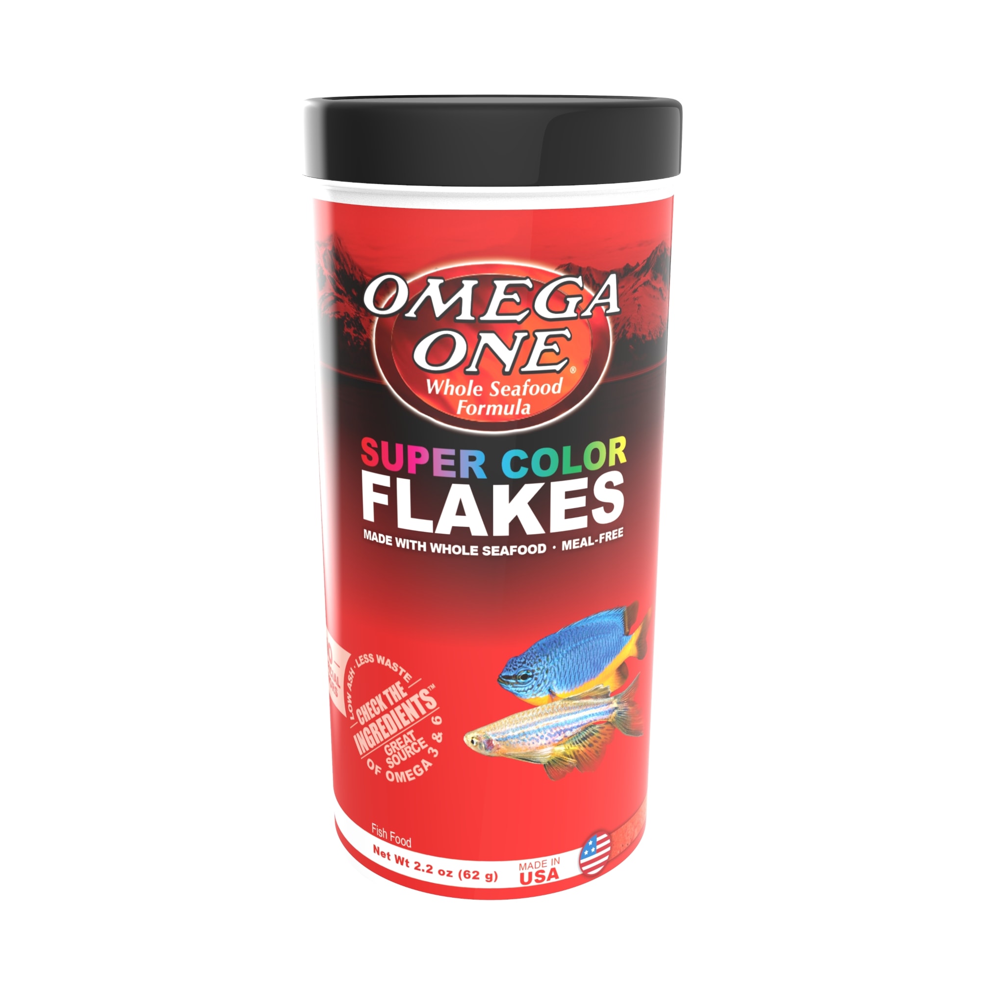 Omega One Super Color Flakes, 2.2 oz. | Petco