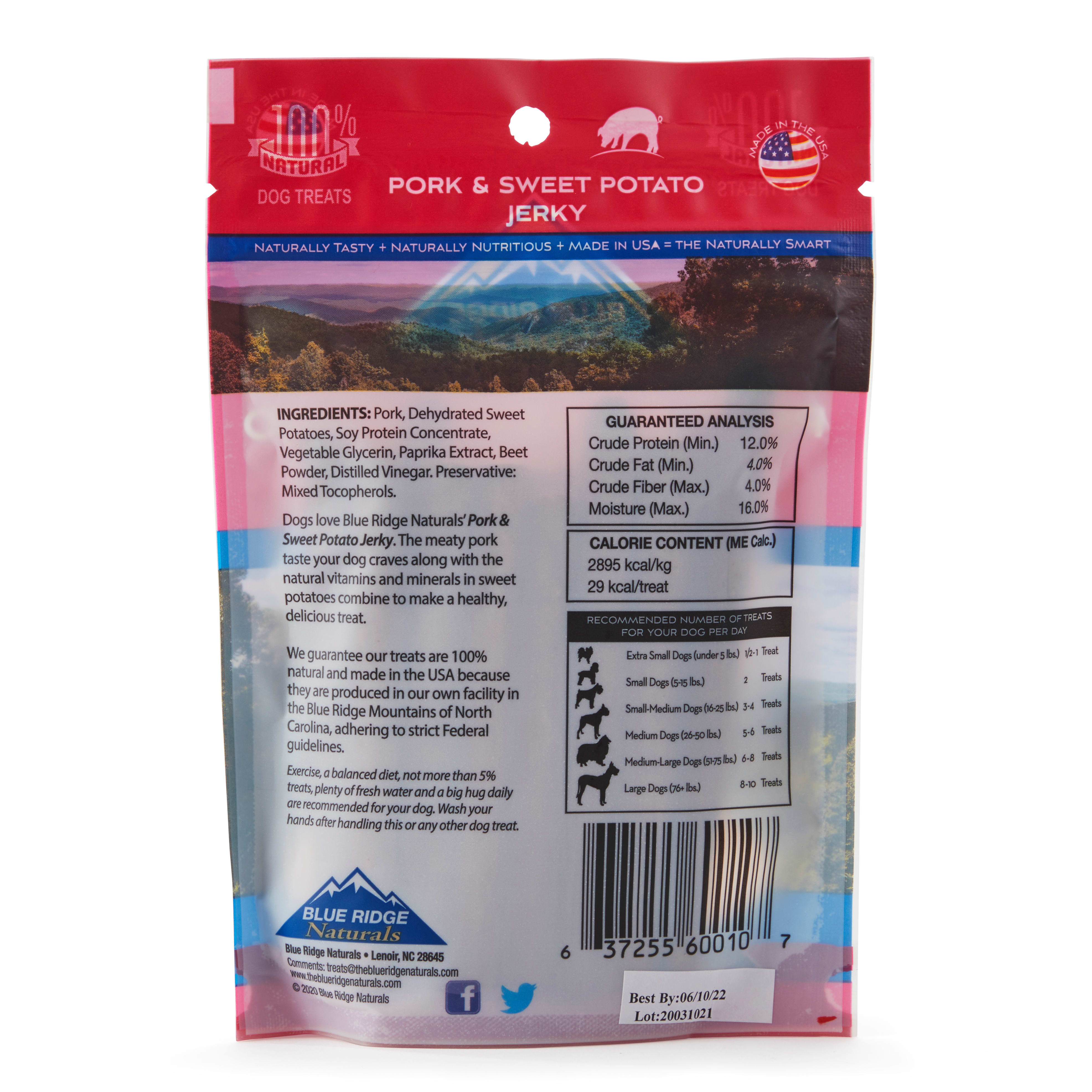 Blue ridge outlet naturals dog treats