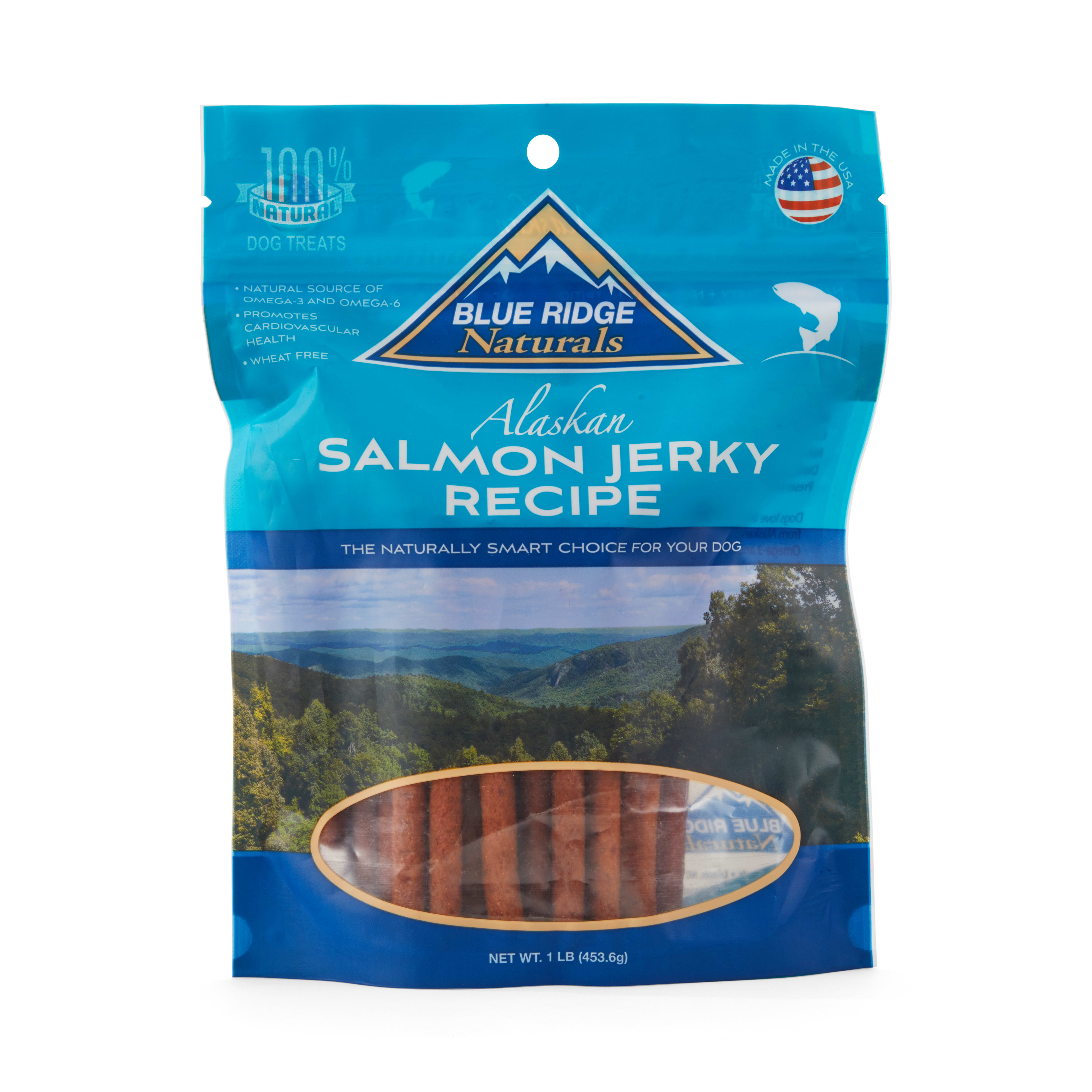 Salmon jerky sales for dogs