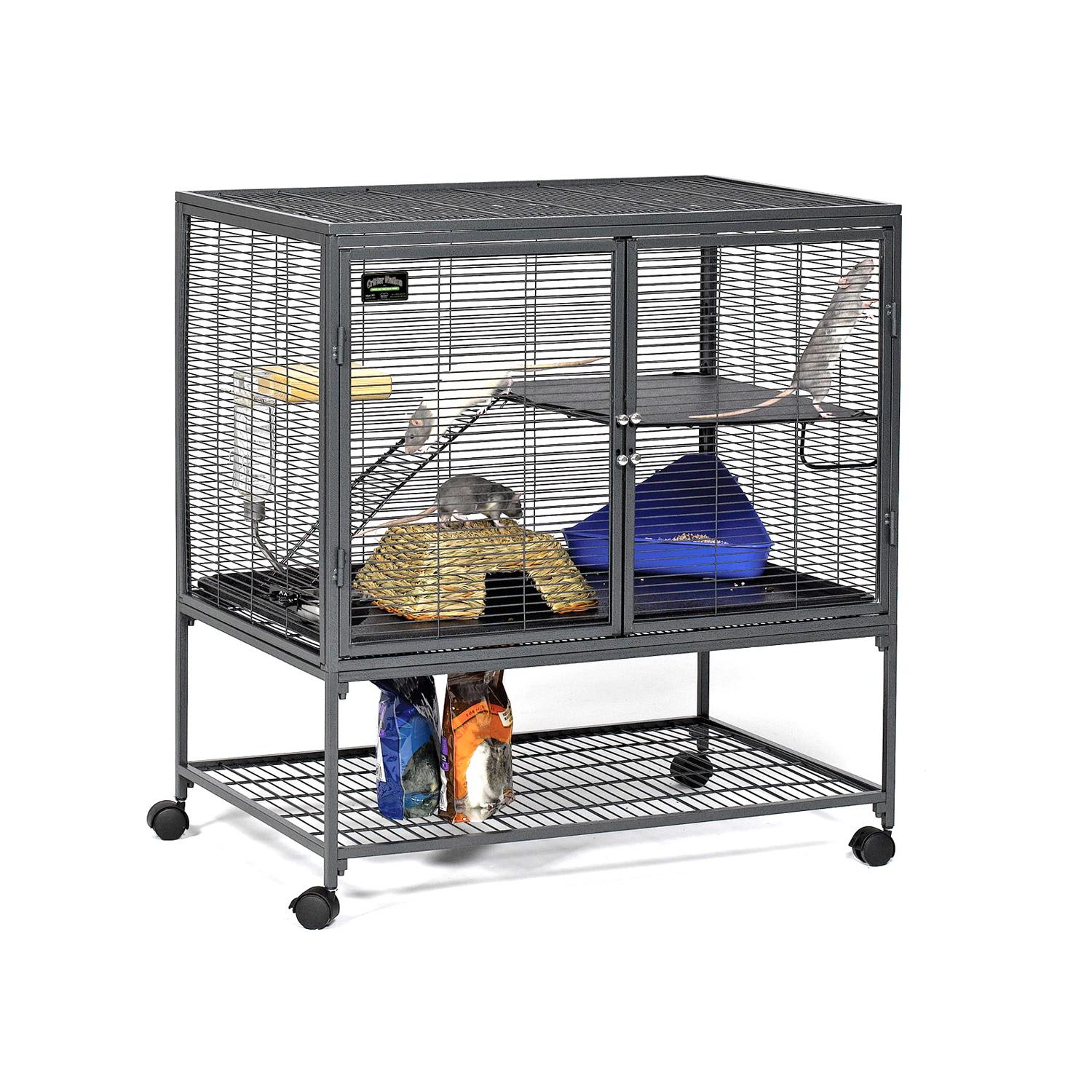 arsenal frygt Bulk Midwest Critter Nation Single Unit with Stand Small Animal Cage, 36" L X  24" W X 39" H | Petco
