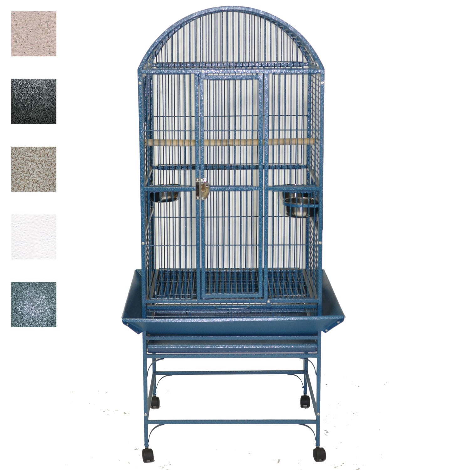 A&E Cage Company Platinum Classico Dometop Medium Bird Cage, 24 L X 22 W  X 61 H