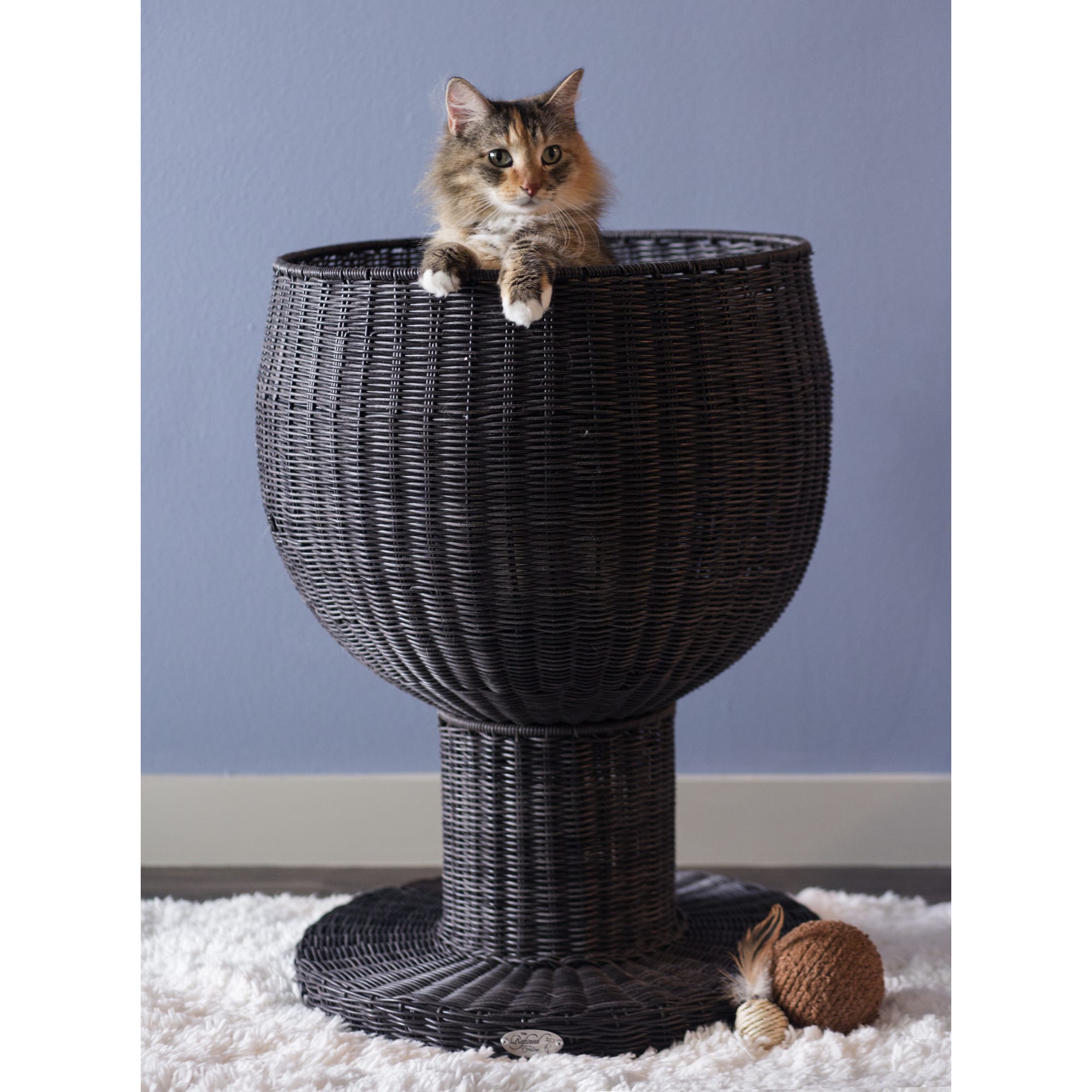 Pedestal cat bed sale