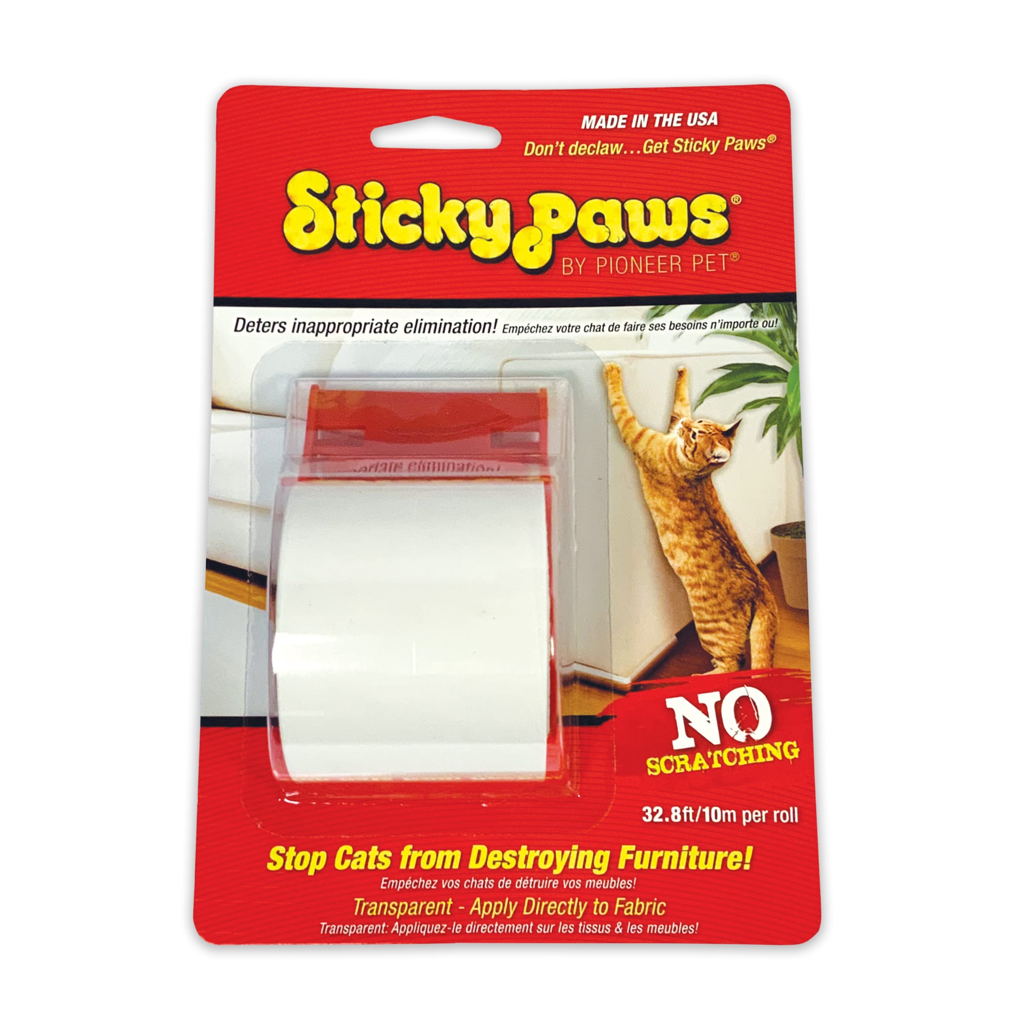 Sticky tape to 2025 stop cats scratching