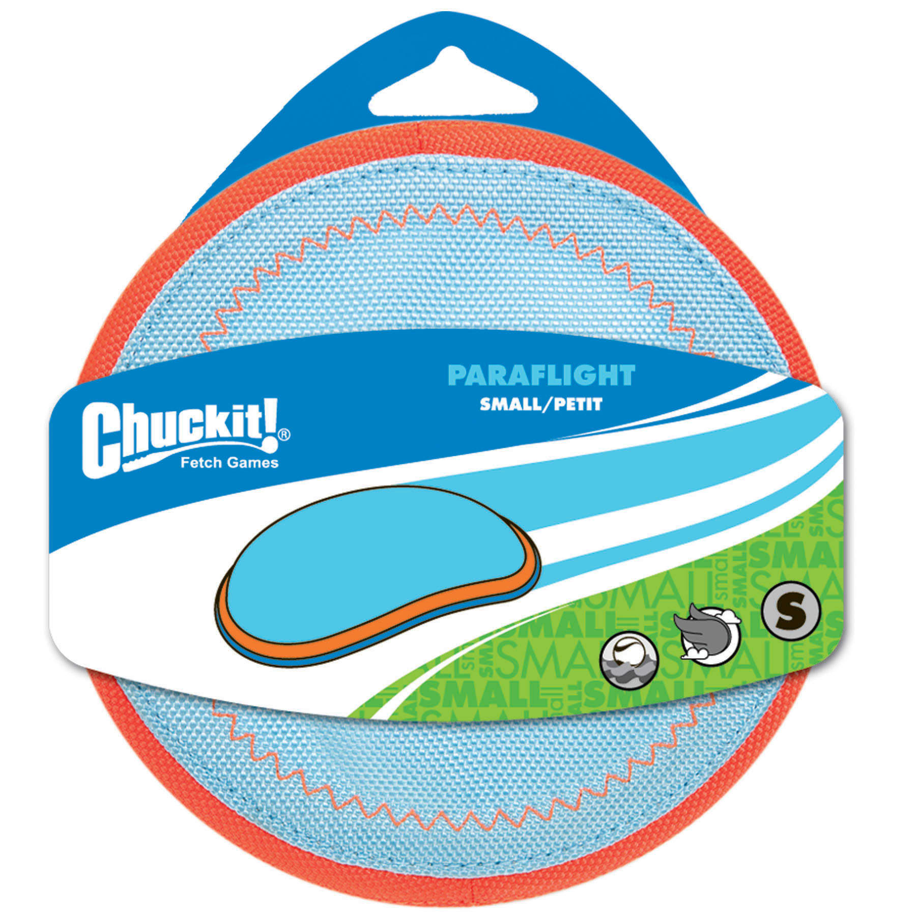 CHUCK IT - Frisbee flottant Zipflight pour chien