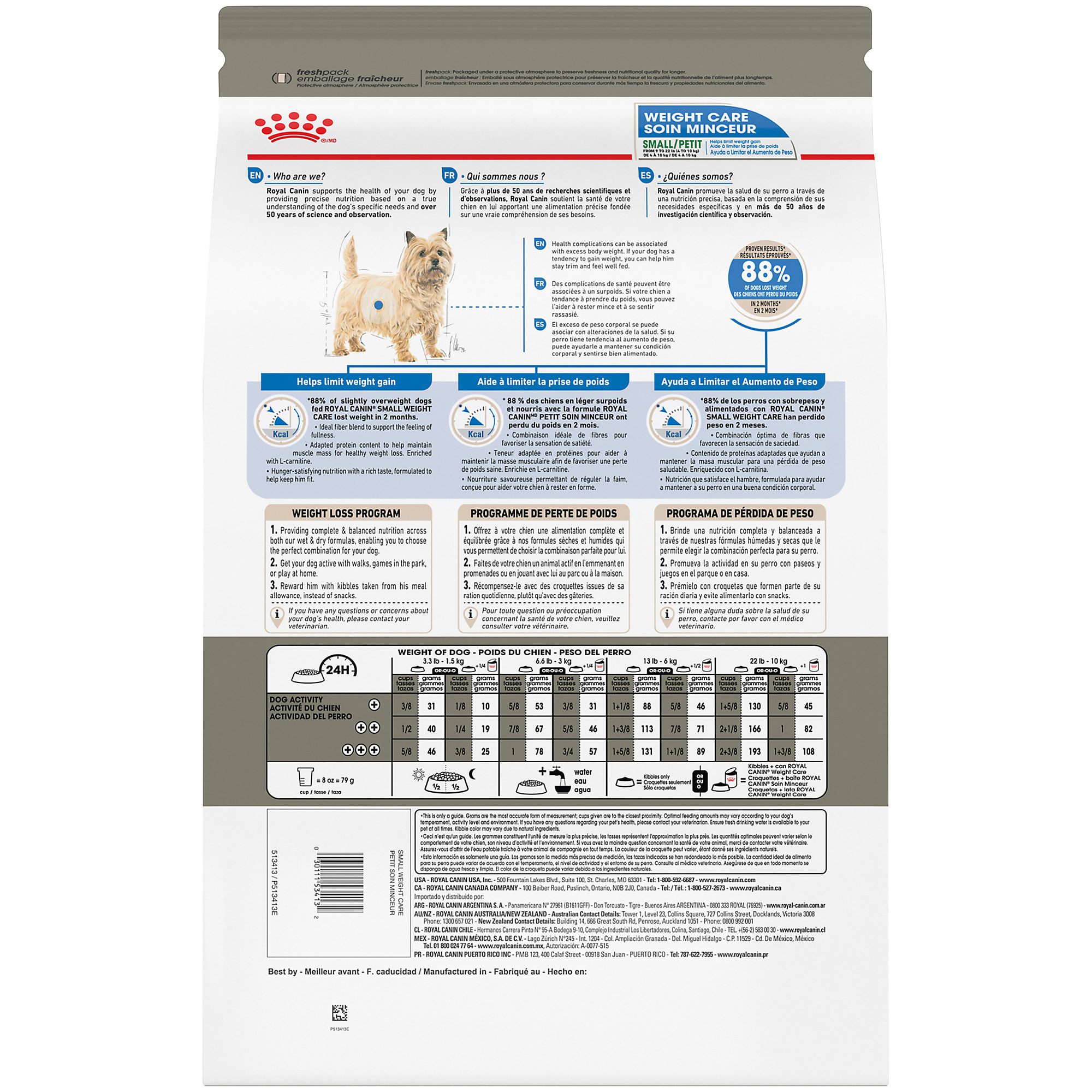 Royal Canin Weight Care Adult Dry Dog for Small 2.5 lbs. | Petco
