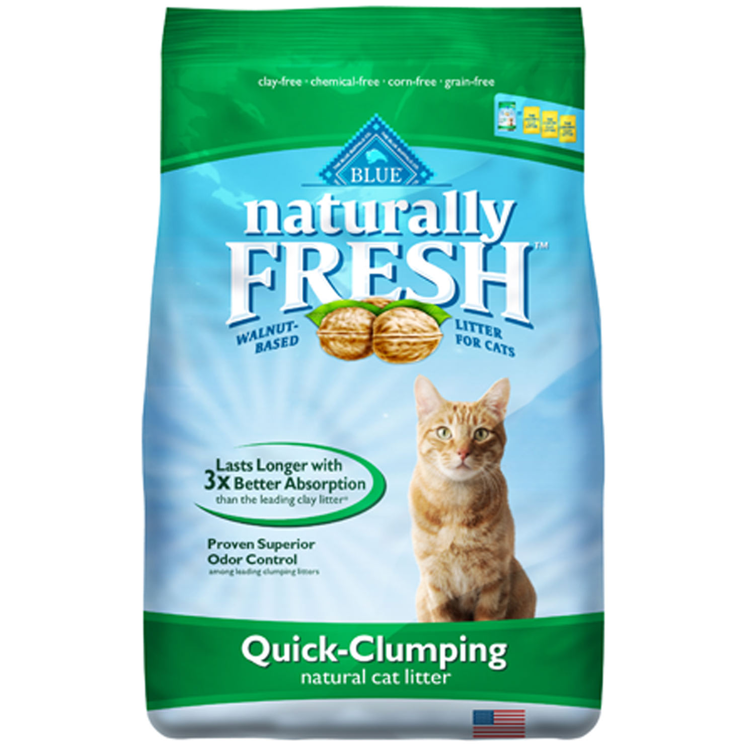 Blue buffalo 2025 walnut cat litter