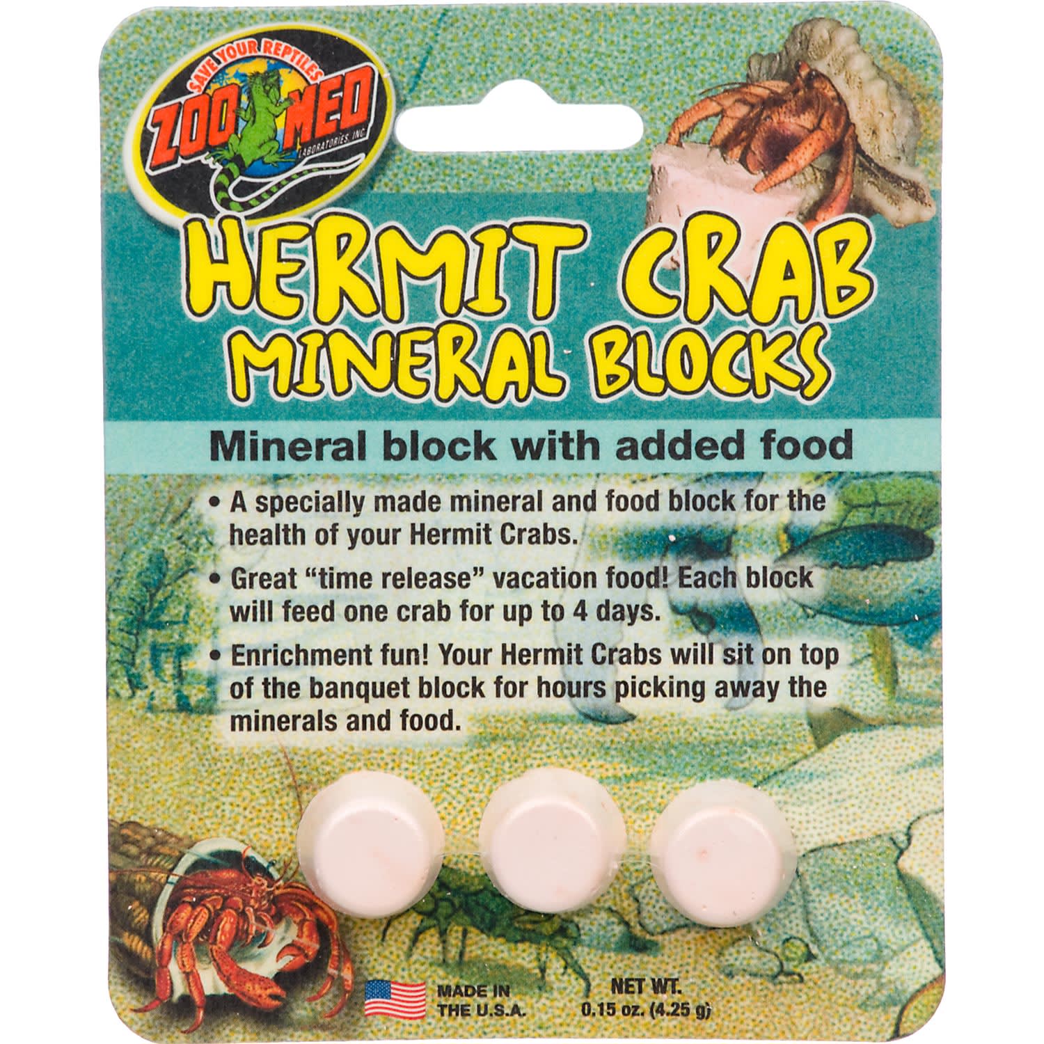 X-Large Zoo Med Hermit Crab Growth Shell Pack of 3
