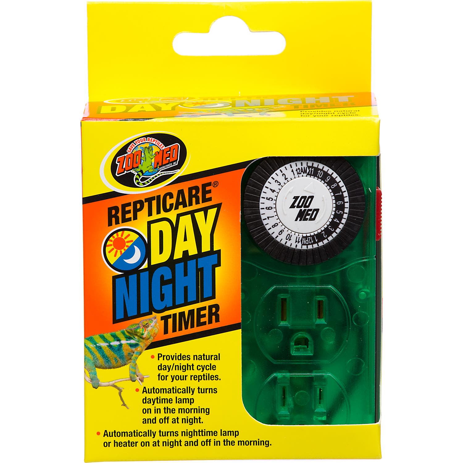 Includes Attached Pro-Tip Guide DBDPet Repticare Day & Night Reptile Timer Automate Your Reptiles Lighting & Heating Schedules 