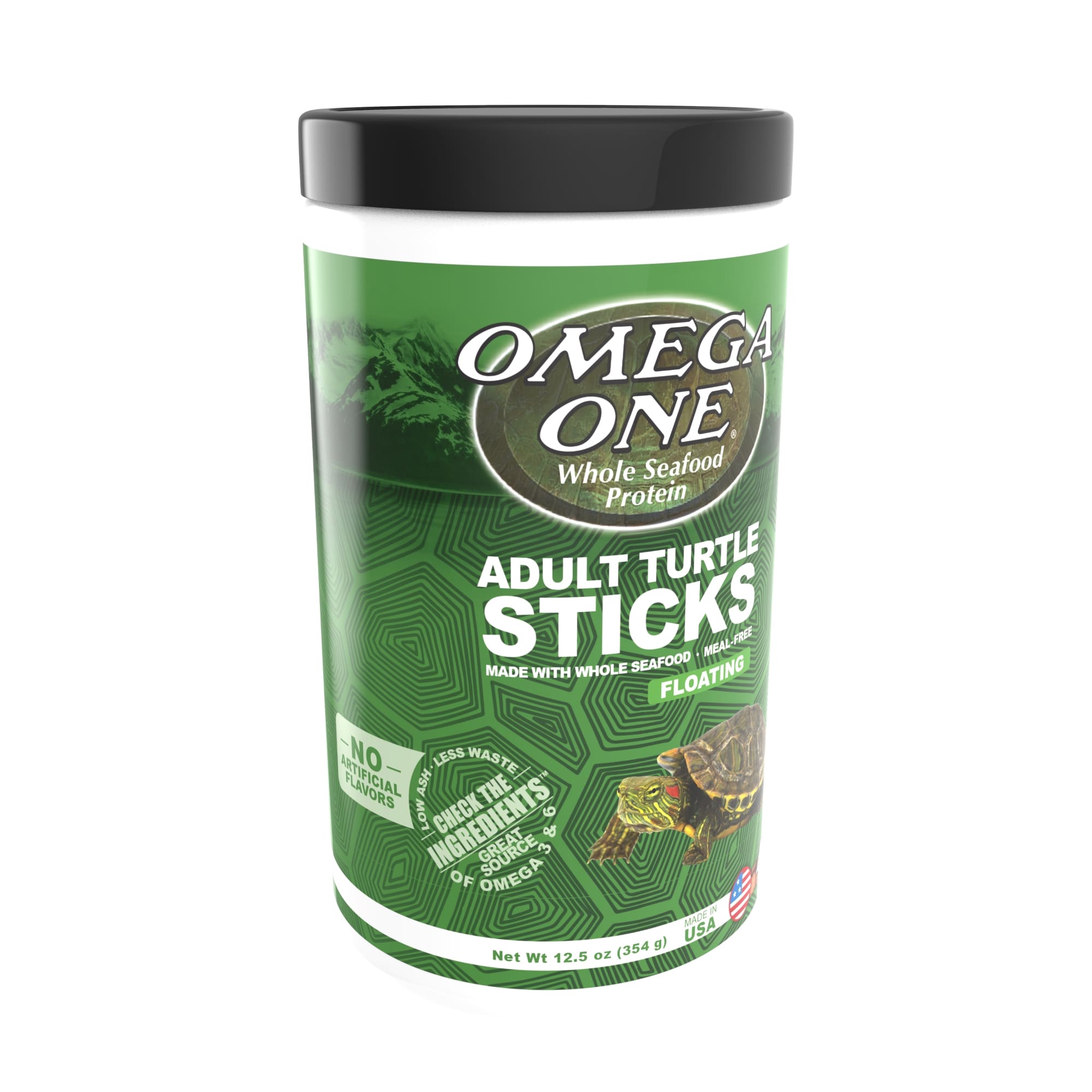 Omega One Natural Protein Formula Adult Turtle Sticks 12.5 oz