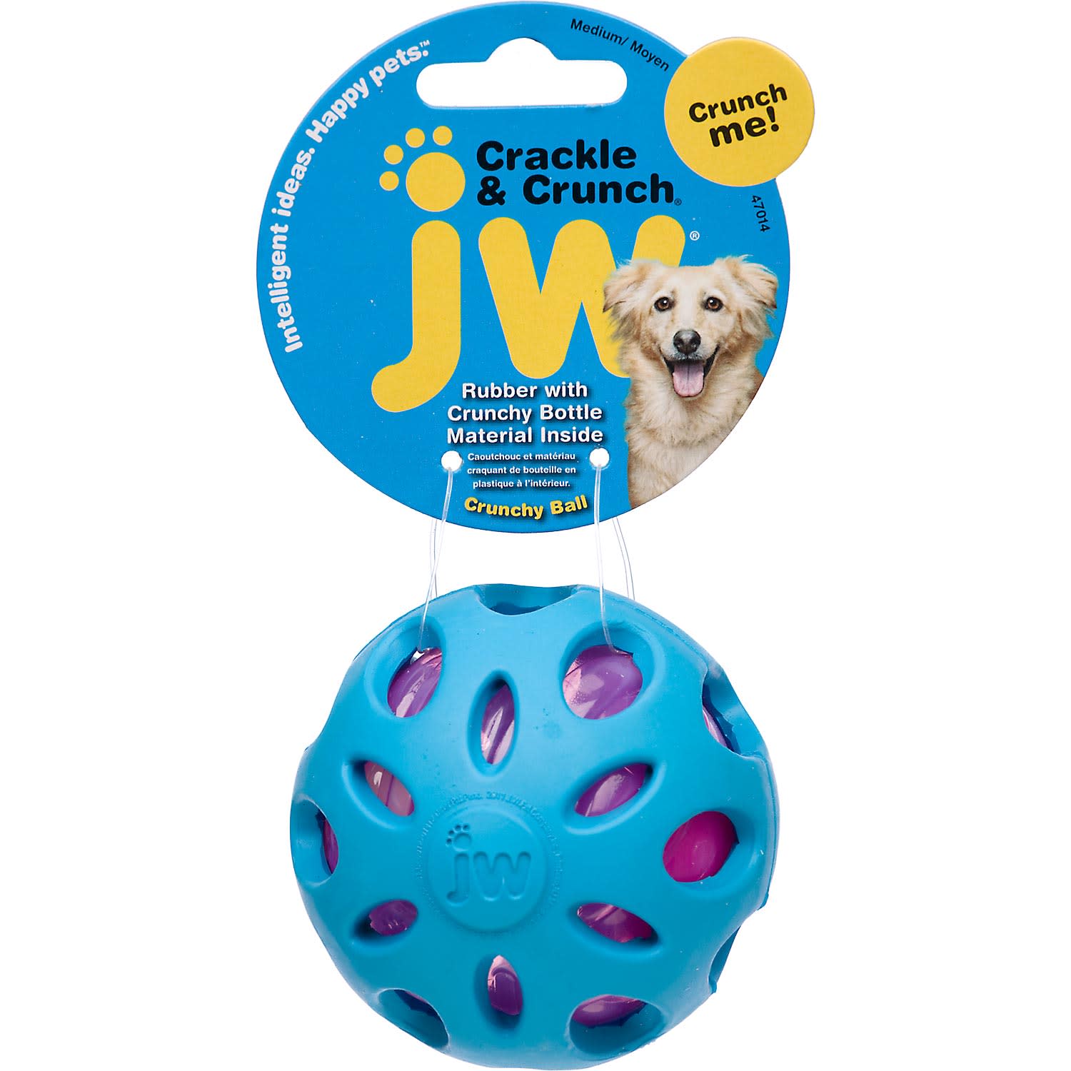 ball inside ball dog toy