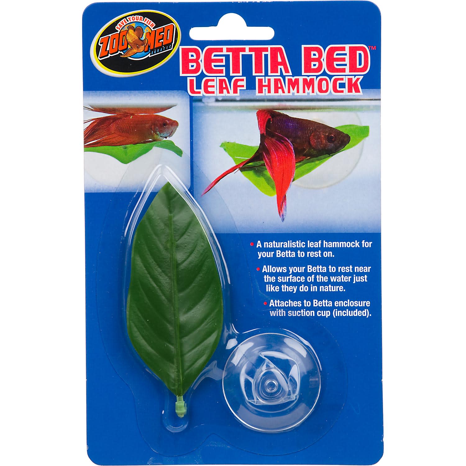 Zoo Med Betta Leaf Hammock Suction Cup Attachment