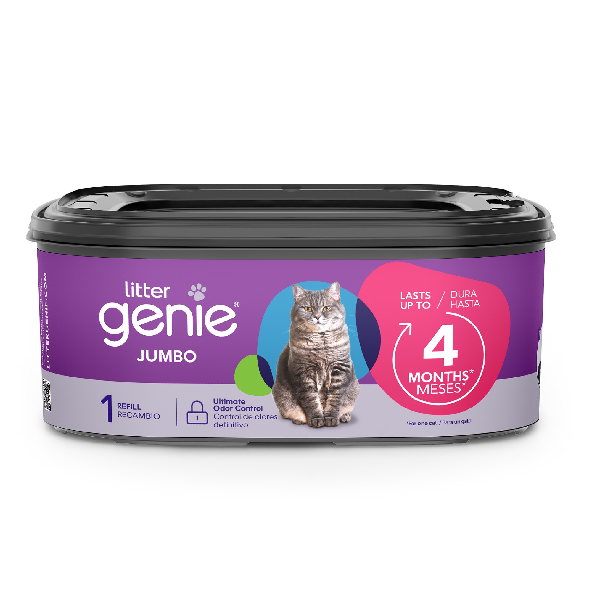 Litter Genie Standard Refill Cartridge for Cat Litter Disposal System