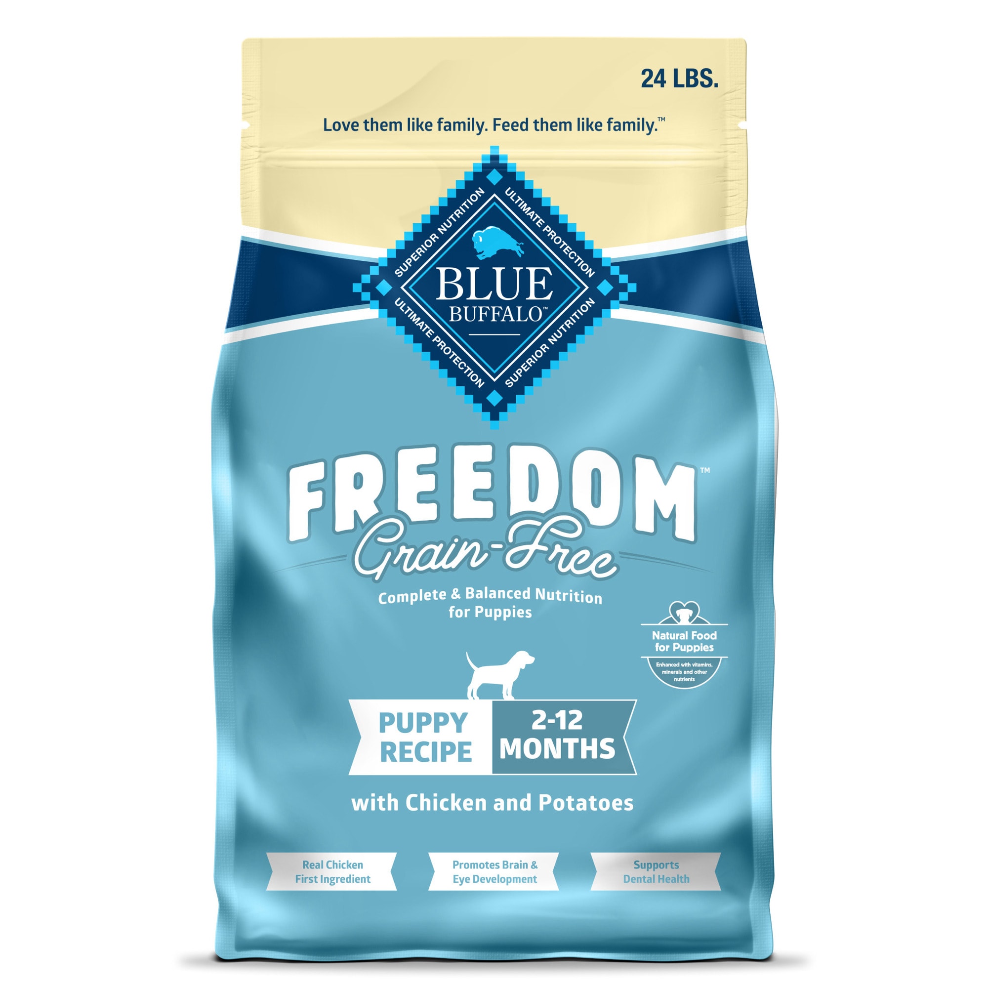 blue diamond puppy food