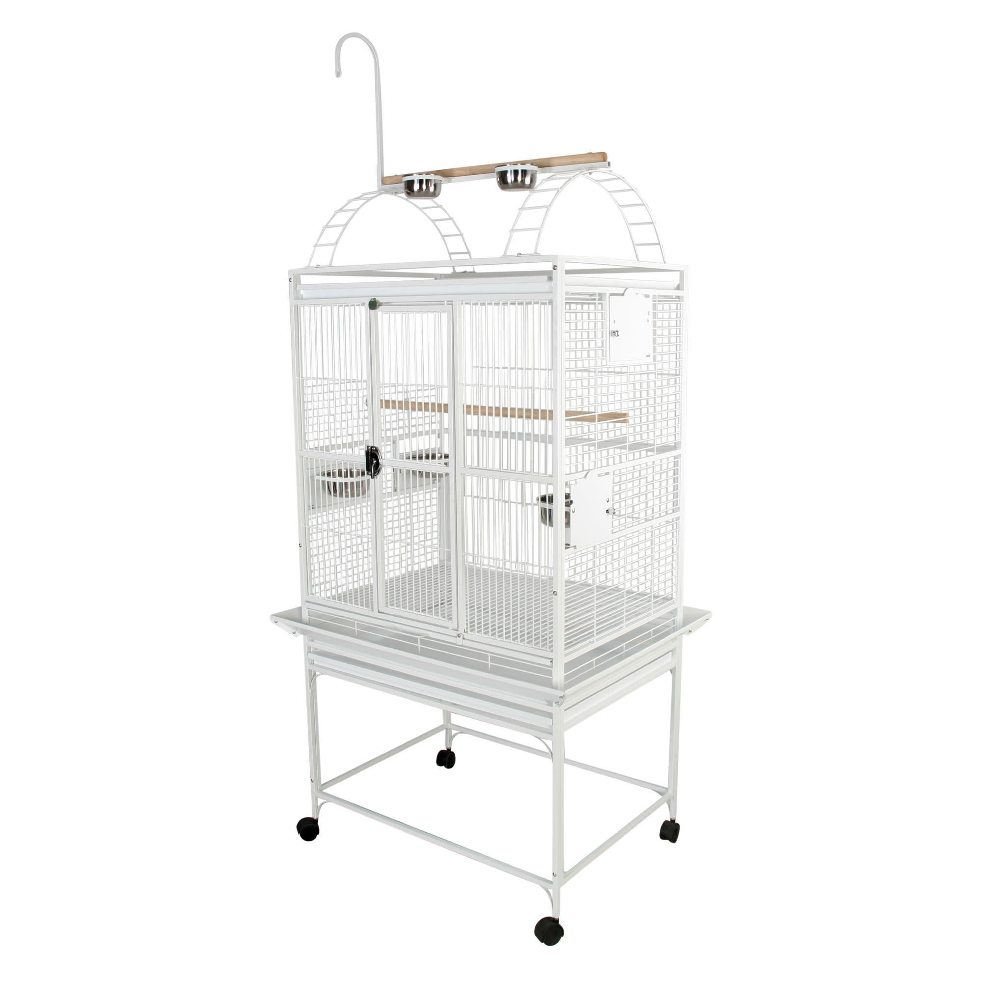 Large white bird clearance cage