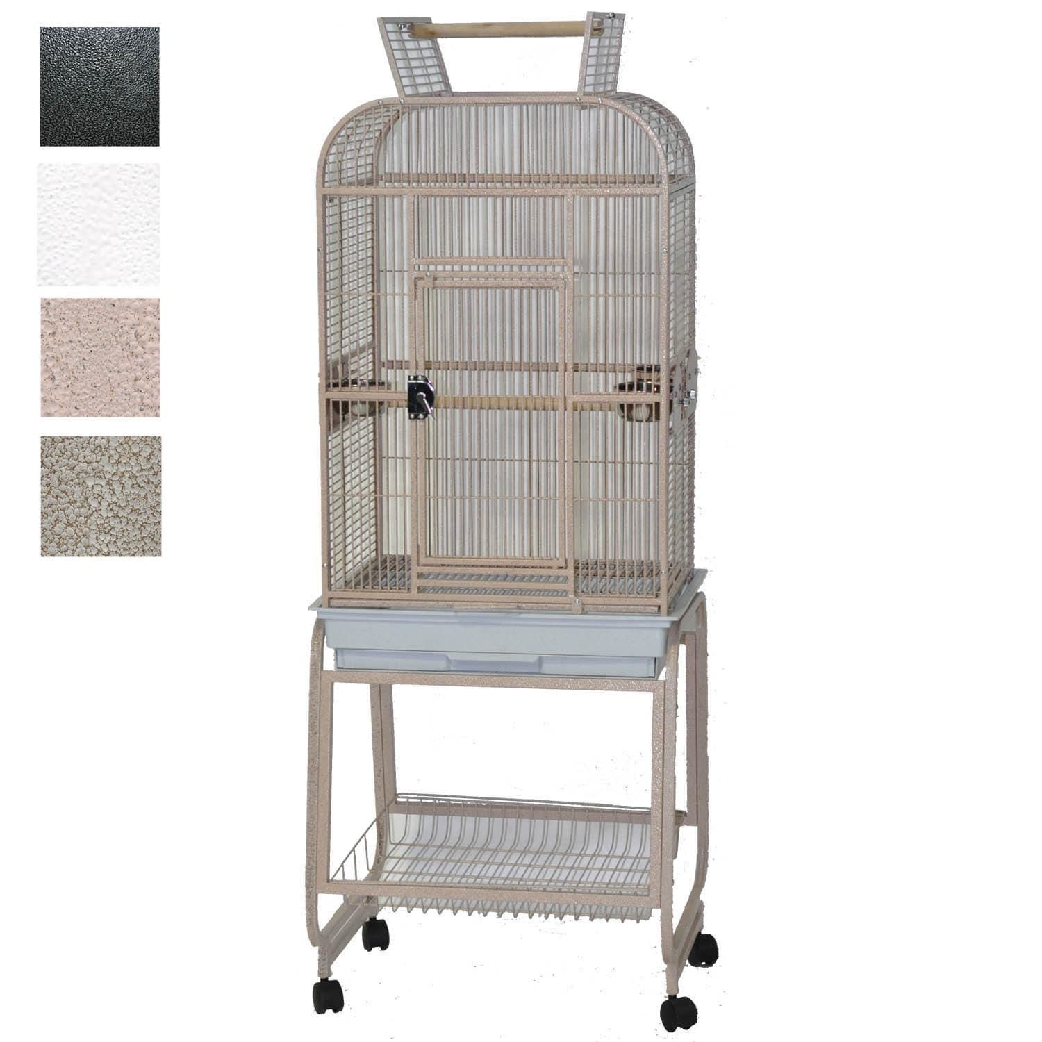 A&E Cage Company Play Top Bird Cage with Plastic Base, 22" L X 17" W X