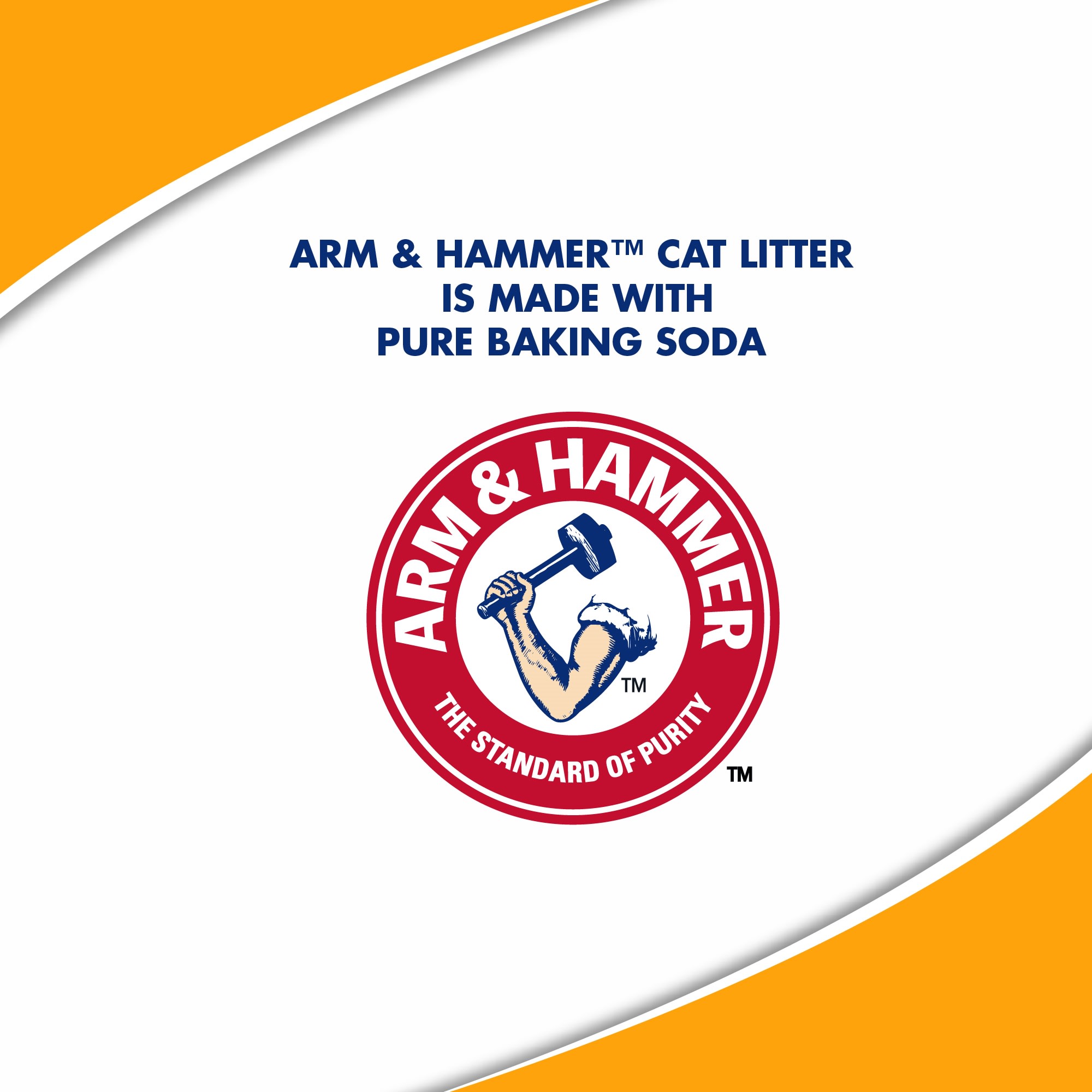 Arm Hammer Fragrance Free Super Scoop Clumping Litter for Cats