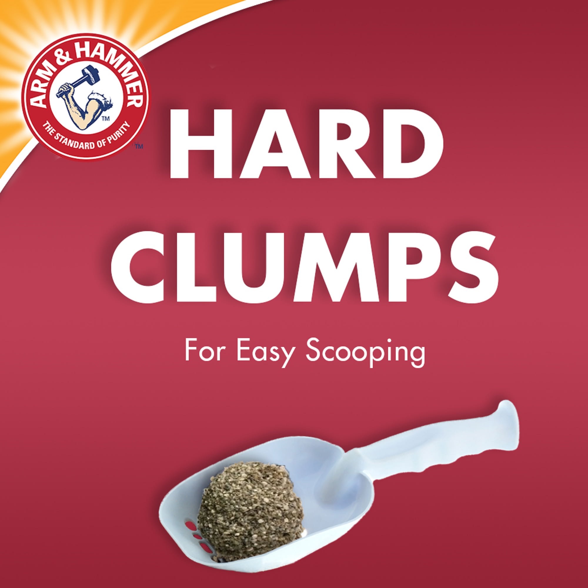 Arm Hammer Fragrance Free Super Scoop Clumping Litter for Cats