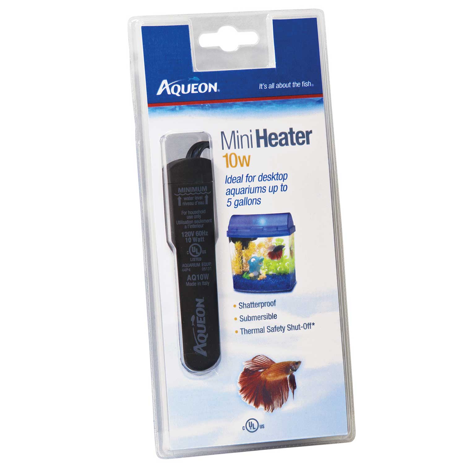 UPC 015905061933 product image for Aqueon Mini Heater, 10W, 10 W / 9 IN | upcitemdb.com